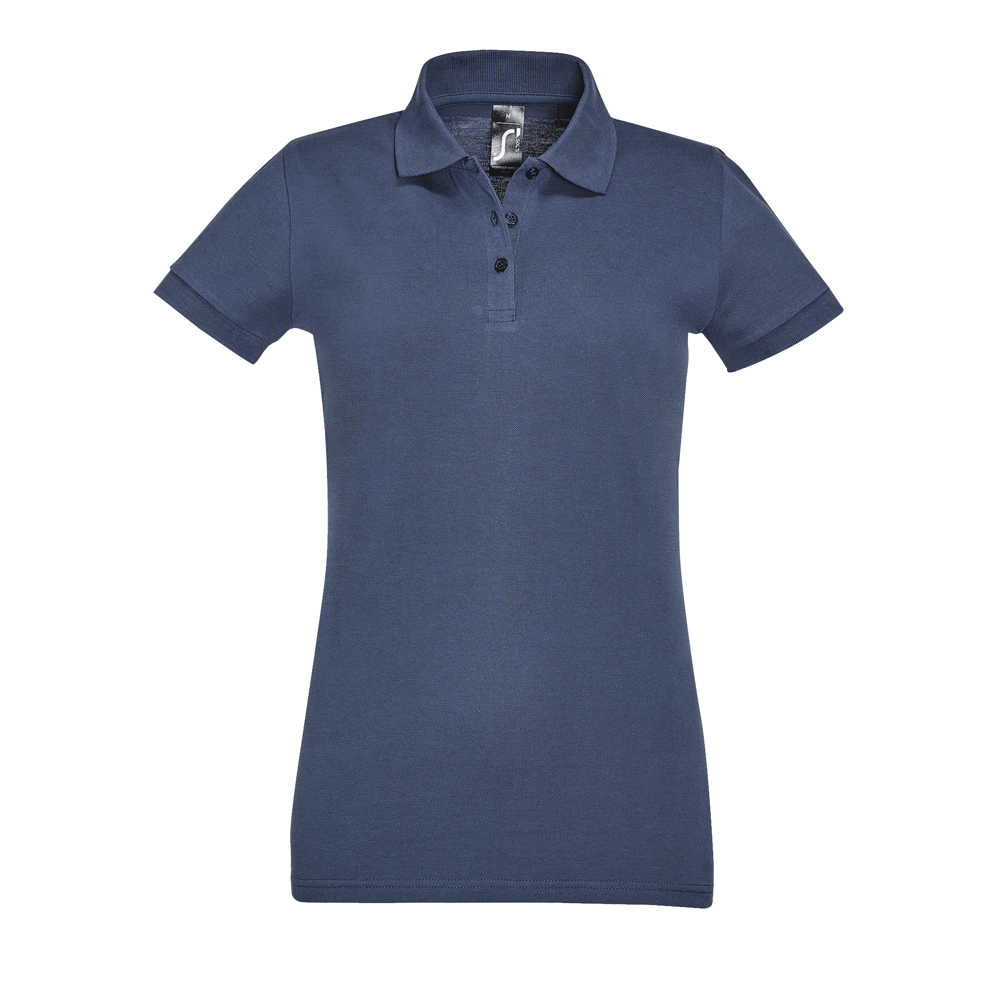POLO FEMME PERFECT WOMEN Denim Bleu , à personnaliser avec le logo de votre club. POLO FEMME PERFECT WOMEN Denim Bleu