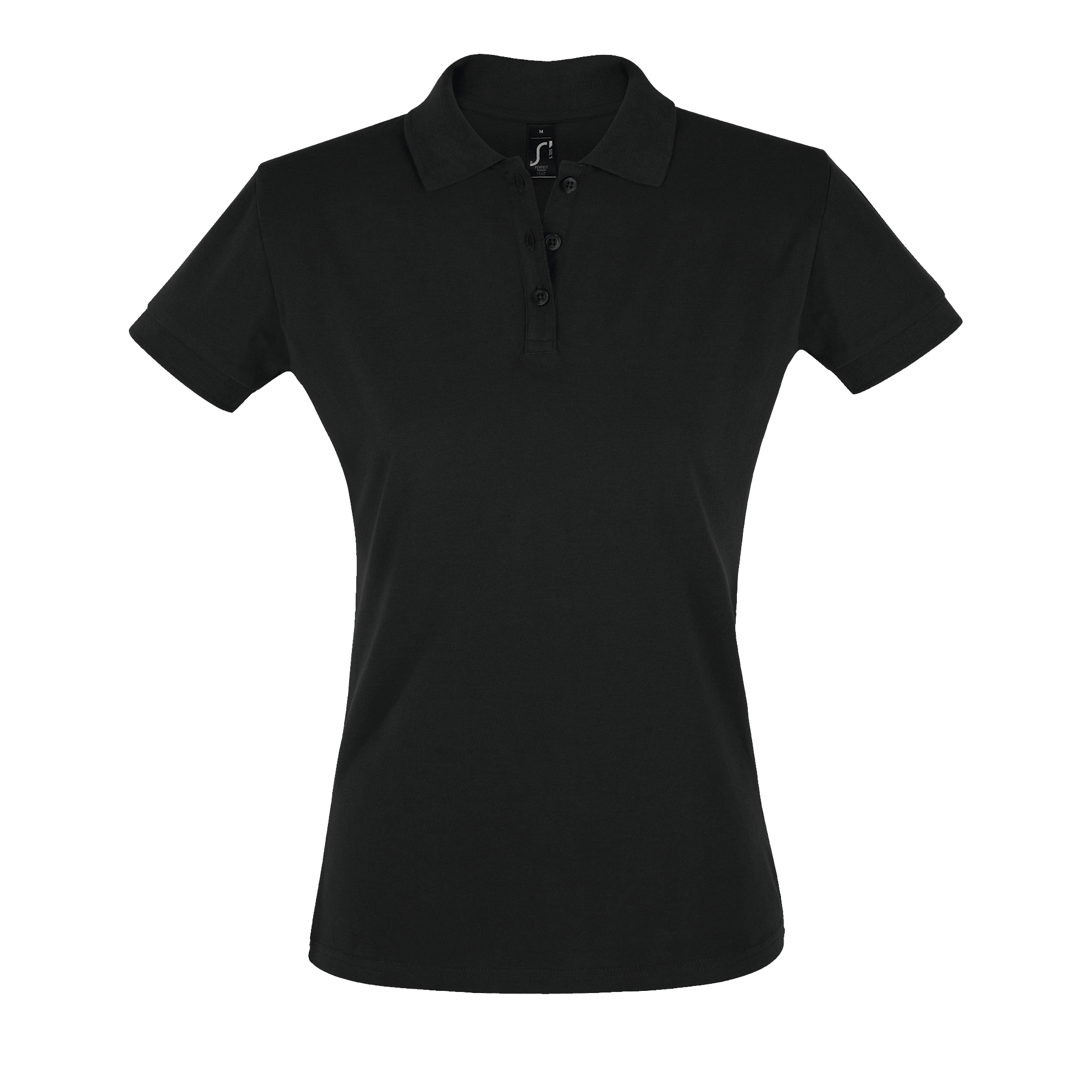 POLO FEMME PERFECT WOMEN Noir Noir , à personnaliser avec le logo de votre club. POLO FEMME PERFECT WOMEN Noir Noir
