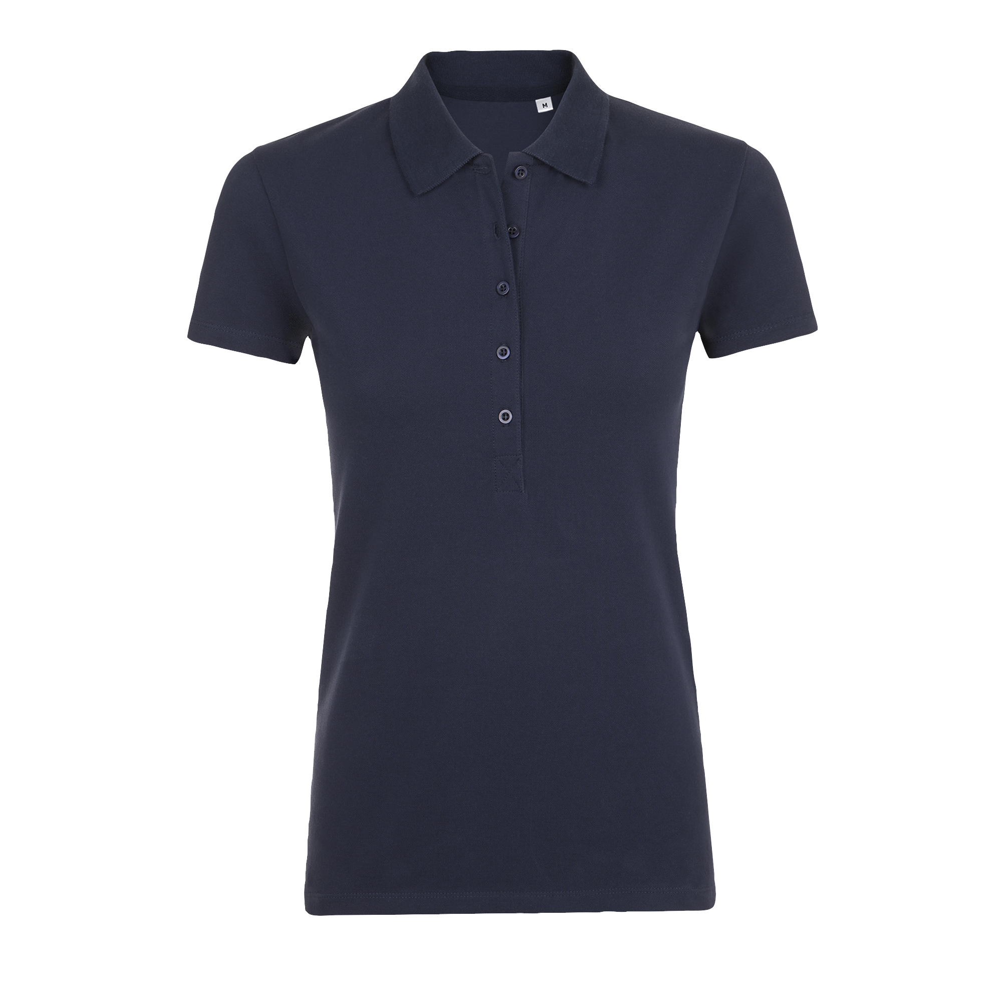 POLO COTON ÉLASTHANNE FEMME PHOENIX WOMEN French marine Bleu , à personnaliser avec le logo de votre club. POLO COTON ÉLASTHANNE FEMME PHOENIX WOMEN French marine Bleu
