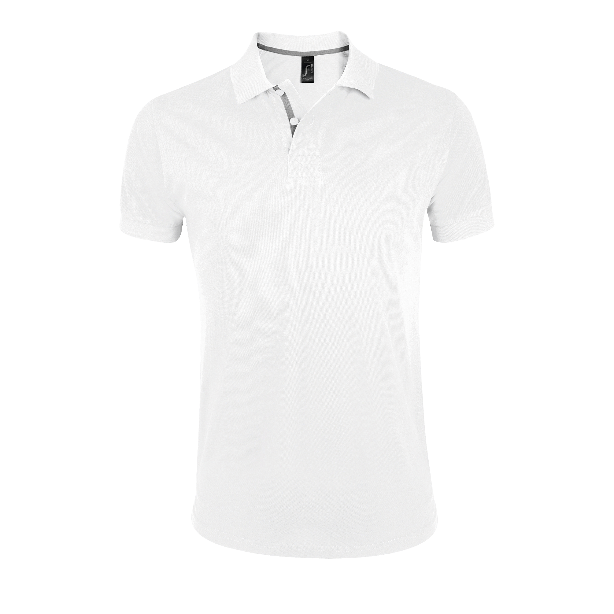 POLO HOMME PORTLAND MEN Blanc Blanc, à personnaliser avec le logo de votre club. POLO HOMME PORTLAND MEN Blanc Blanc