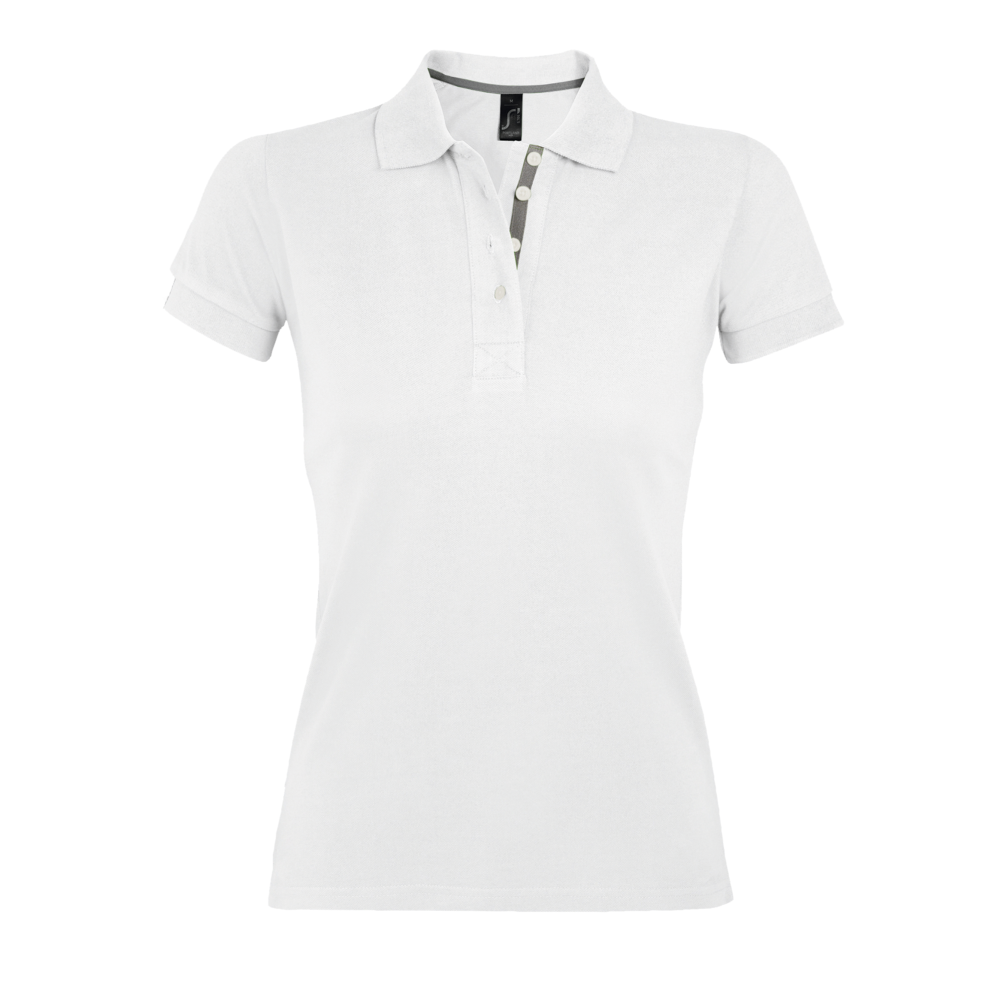 POLO FEMME PORTLAND WOMEN Blanc Blanc, à personnaliser avec le logo de votre club. POLO FEMME PORTLAND WOMEN Blanc Blanc