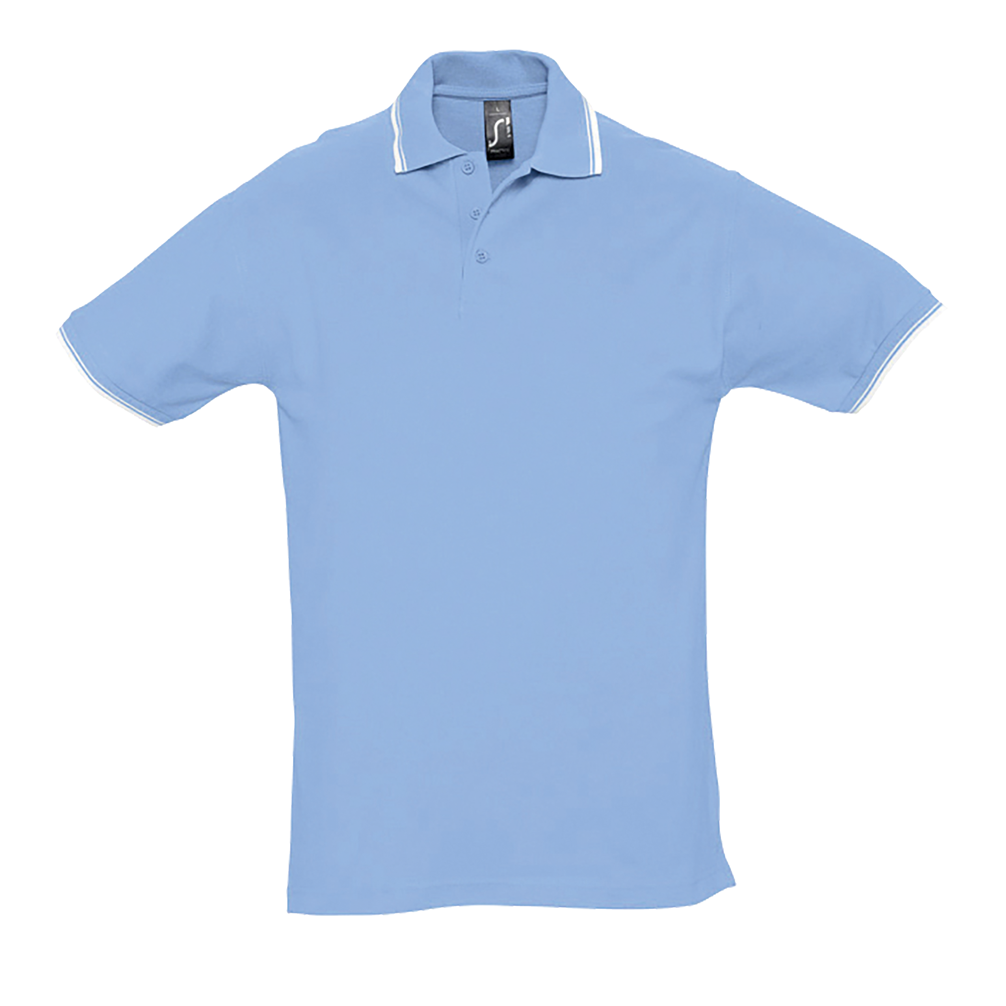POLO HOMME PRACTICE Ciel Bleu , à personnaliser avec le logo de votre club. POLO HOMME PRACTICE Ciel Bleu