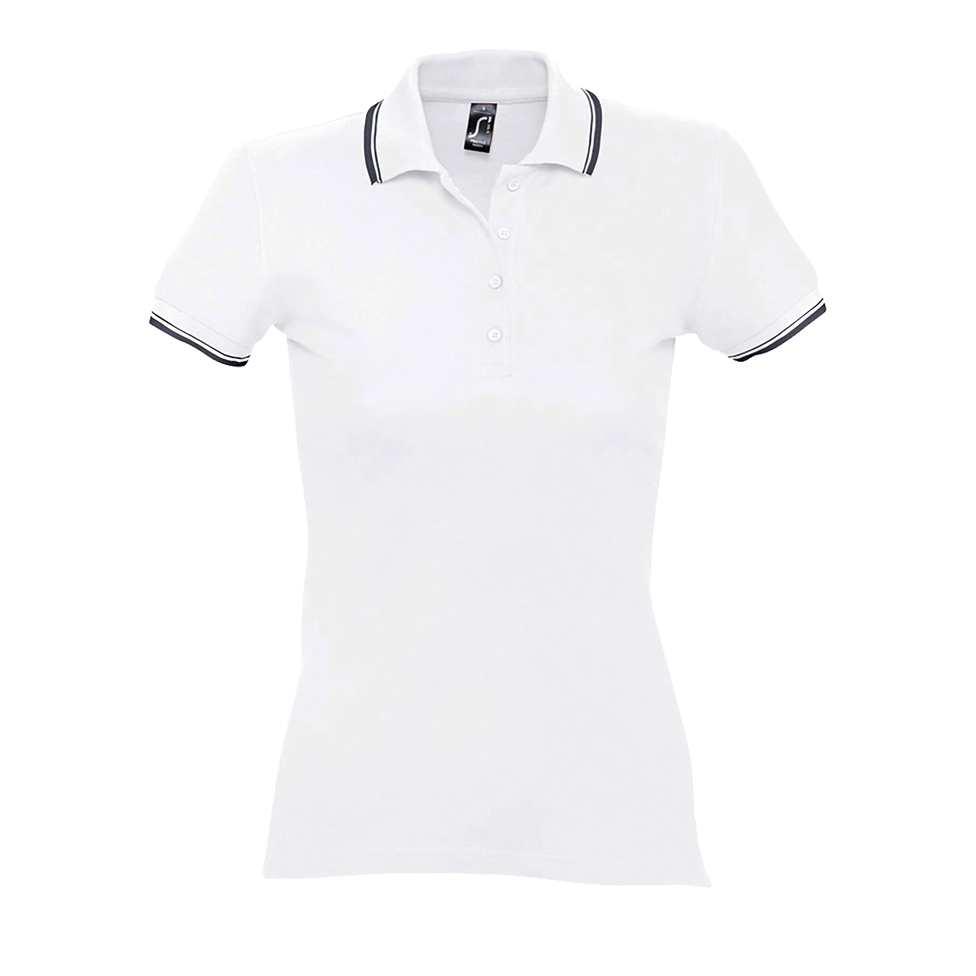 POLO FEMME PRACTICE WOMEN Blanc Blanc, à personnaliser avec le logo de votre club. POLO FEMME PRACTICE WOMEN Blanc Blanc
