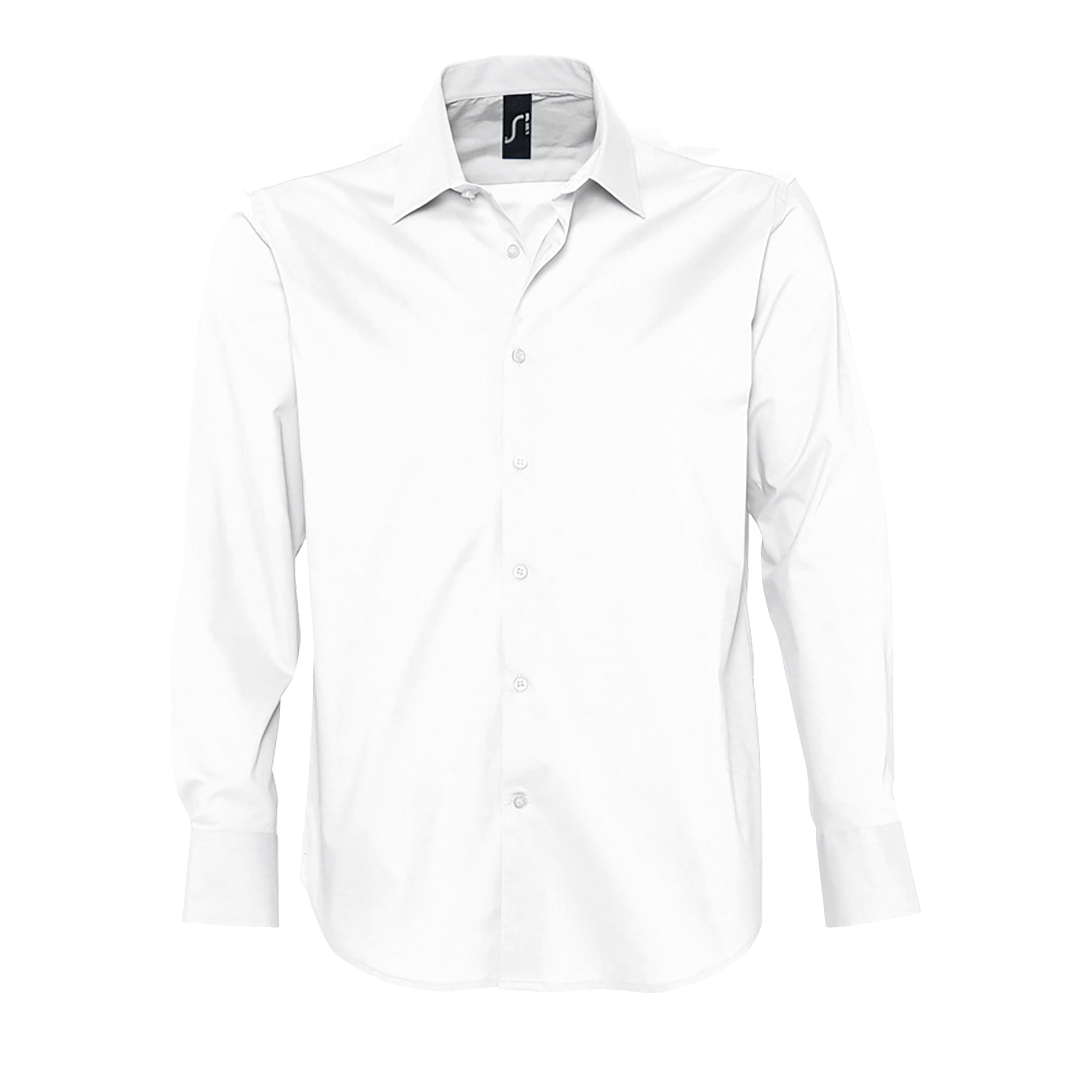 CHEMISE HOMME STRETCH MANCHES LONGUES BRIGHTON Blanc Blanc, à personnaliser avec le logo de votre club. CHEMISE HOMME STRETCH MANCHES LONGUES BRIGHTON Blanc Blanc