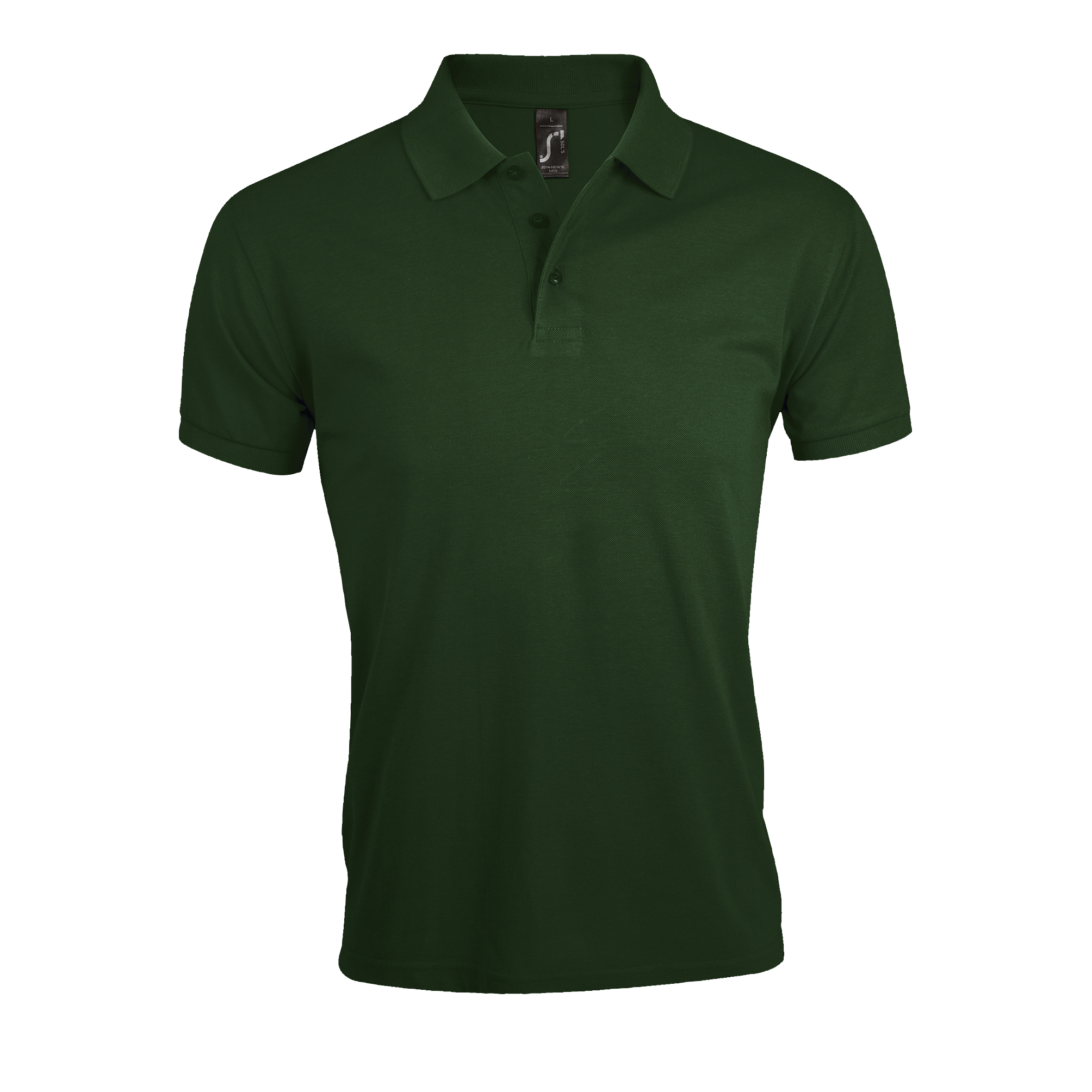 POLO HOMME POLYCOTON PRIME MEN Vert bouteille Vert , à personnaliser avec le logo de votre club. POLO HOMME POLYCOTON PRIME MEN Vert bouteille Vert