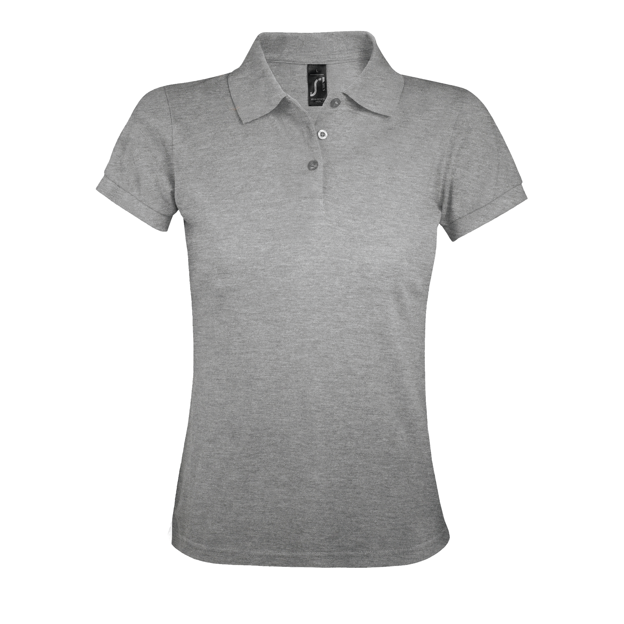 POLO FEMME POLYCOTON PRIME WOMEN Gris chin Gris , à personnaliser avec le logo de votre club. POLO FEMME POLYCOTON PRIME WOMEN Gris chin Gris
