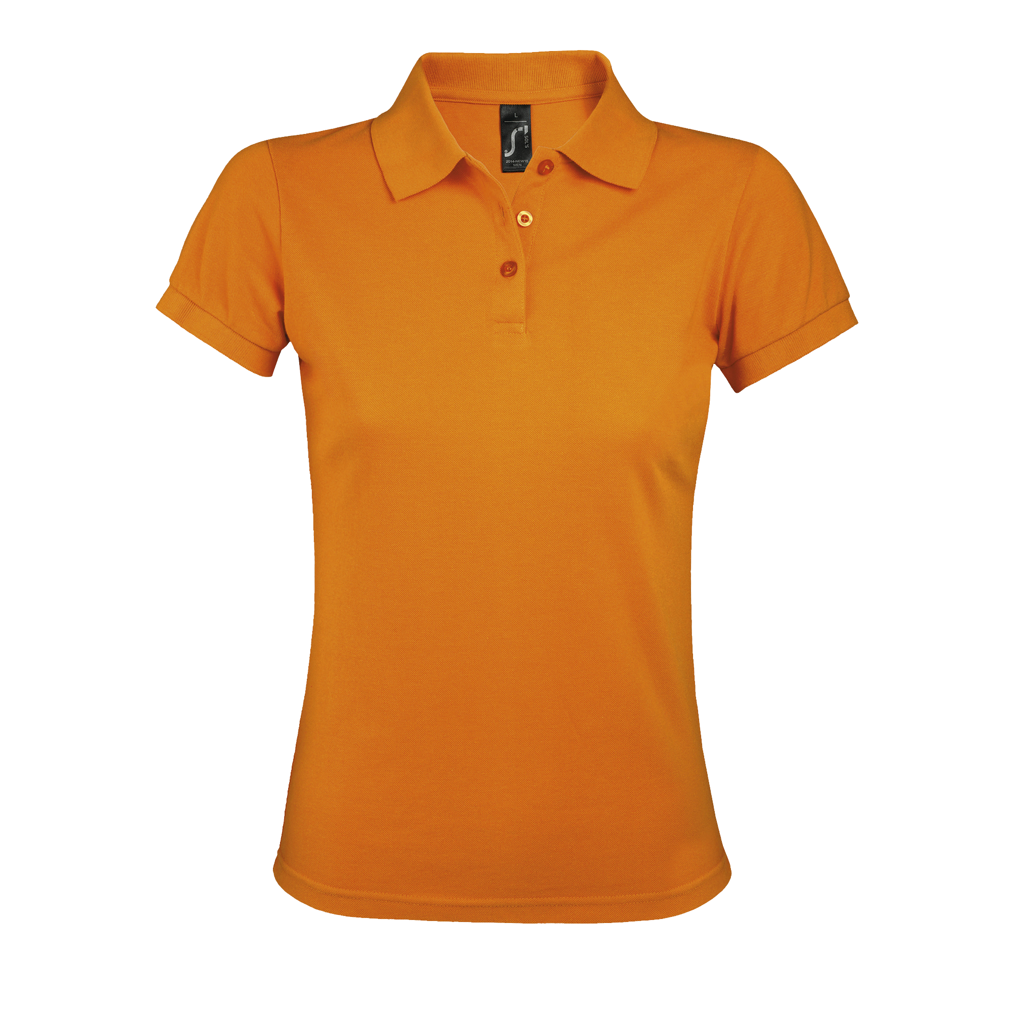 POLO FEMME POLYCOTON PRIME WOMEN Orange Orange , à personnaliser avec le logo de votre club. POLO FEMME POLYCOTON PRIME WOMEN Orange Orange