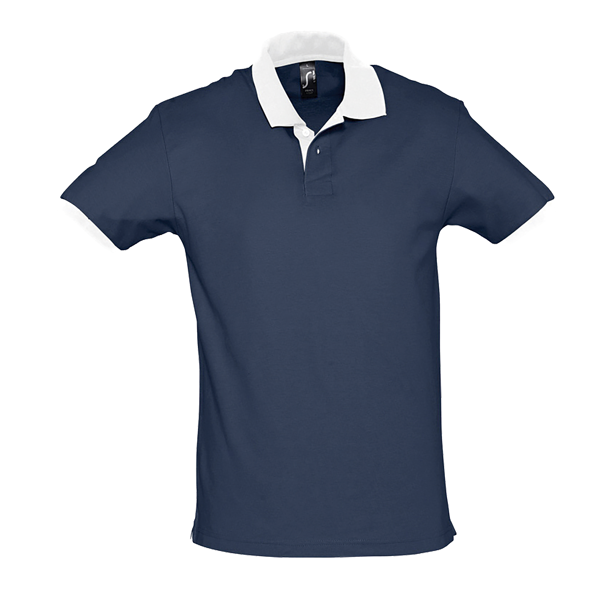 POLO UNISEXE PRINCE French marine / Blanc Bleu , à personnaliser avec le logo de votre club. POLO UNISEXE PRINCE French marine / Blanc Bleu