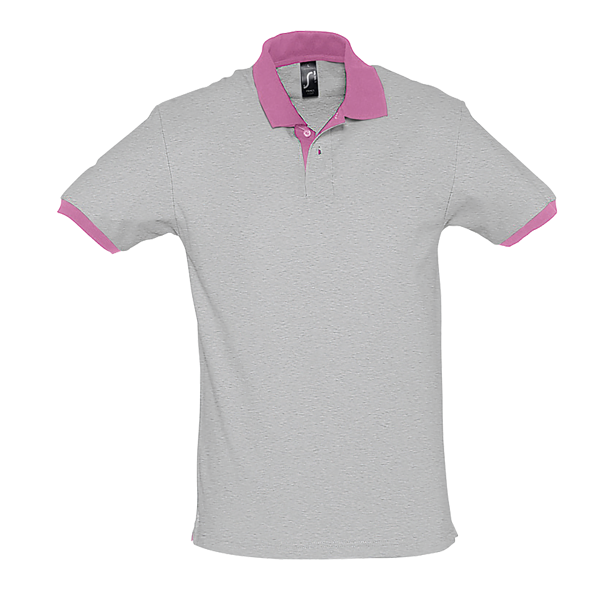 POLO UNISEXE PRINCE Gris chin Gris , à personnaliser avec le logo de votre club. POLO UNISEXE PRINCE Gris chin Gris
