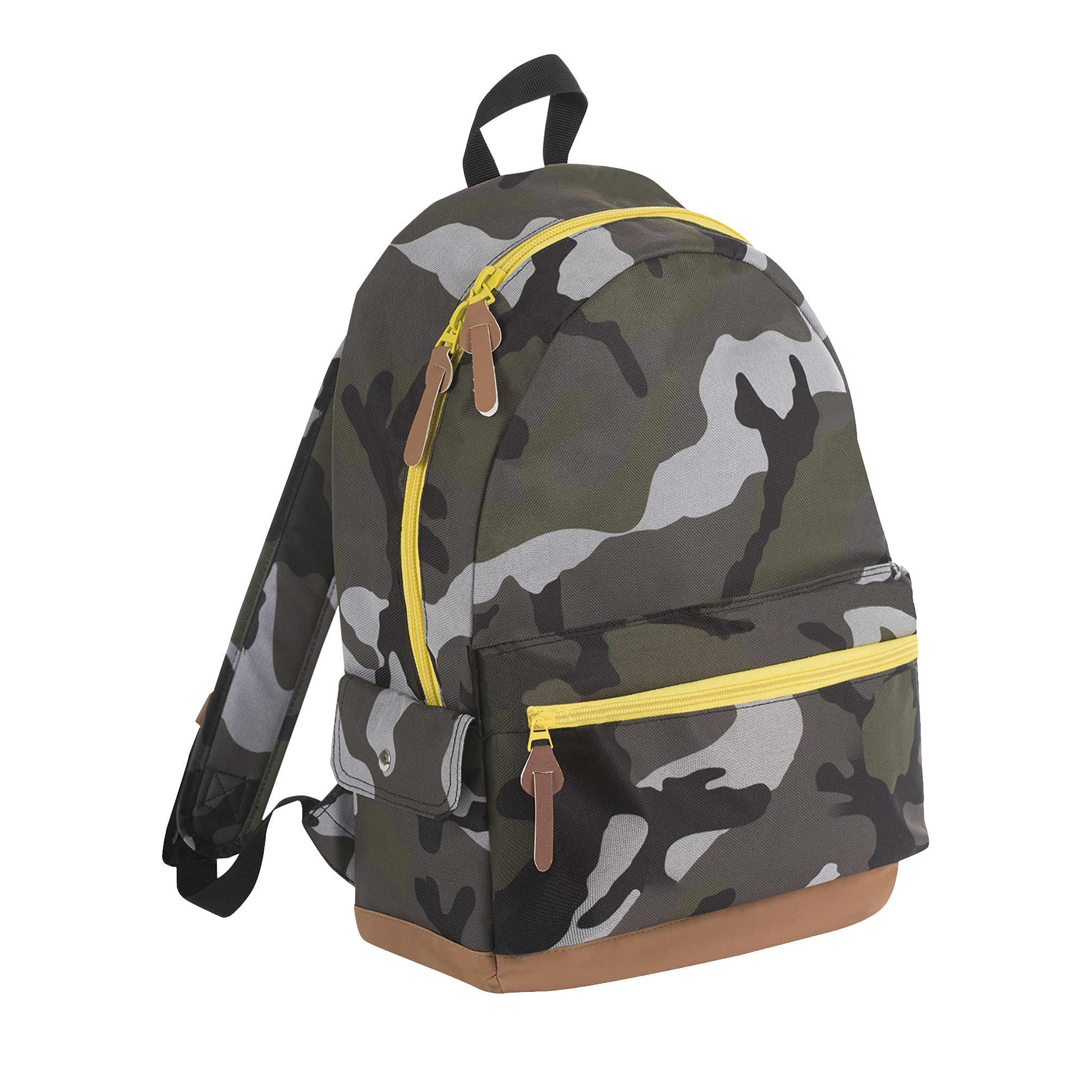 SAC À DOS EN POLYESTER 600D PULSE Camo / Jaune Vert , à personnaliser avec le logo de votre club. SAC À DOS EN POLYESTER 600D PULSE Camo / Jaune Vert