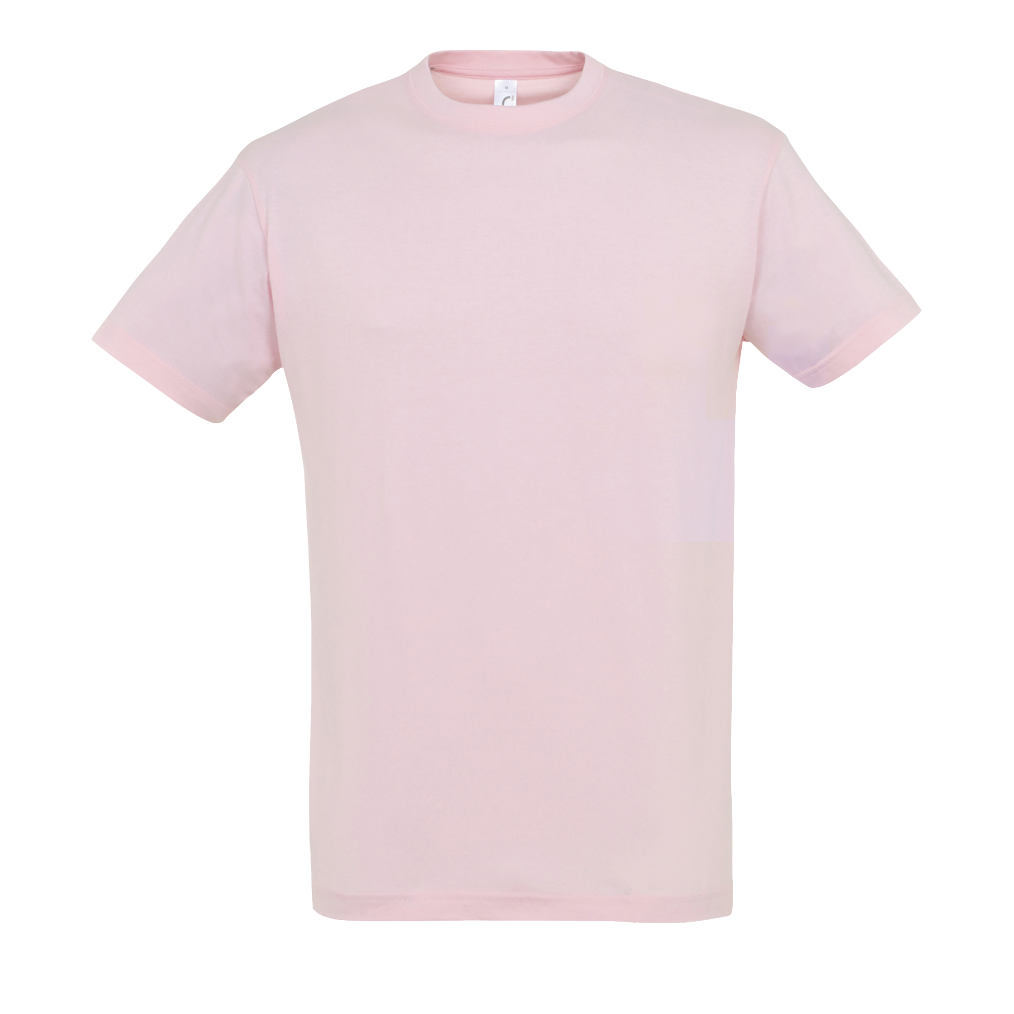 TEE-SHIRT UNISEXE COL ROND REGENT Rose moyen Rose , à personnaliser avec le logo de votre club. TEE-SHIRT UNISEXE COL ROND REGENT Rose moyen Rose