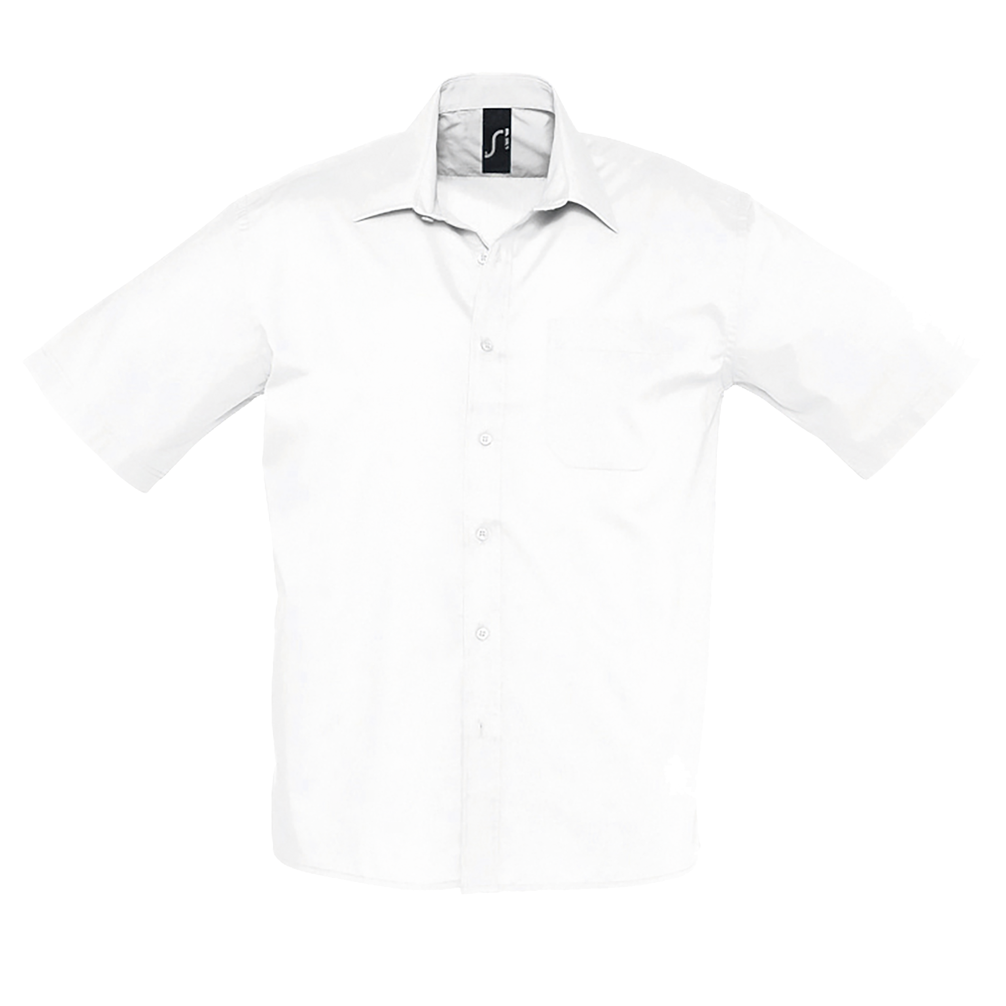 CHEMISE HOMME POPELINE MANCHES COURTES BRISTOL Blanc Blanc, à personnaliser avec le logo de votre club. CHEMISE HOMME POPELINE MANCHES COURTES BRISTOL Blanc Blanc