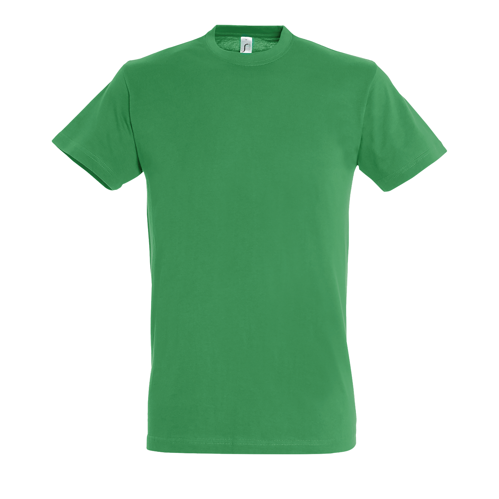 TEE-SHIRT UNISEXE COL ROND REGENT Vert prairie Vert , à personnaliser avec le logo de votre club. TEE-SHIRT UNISEXE COL ROND REGENT Vert prairie Vert