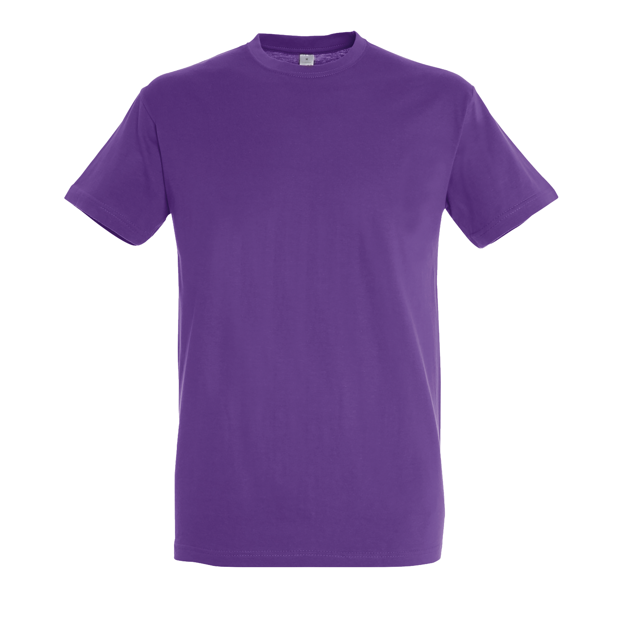 TEE-SHIRT UNISEXE COL ROND REGENT Violet clair Violet , à personnaliser avec le logo de votre club. TEE-SHIRT UNISEXE COL ROND REGENT Violet clair Violet