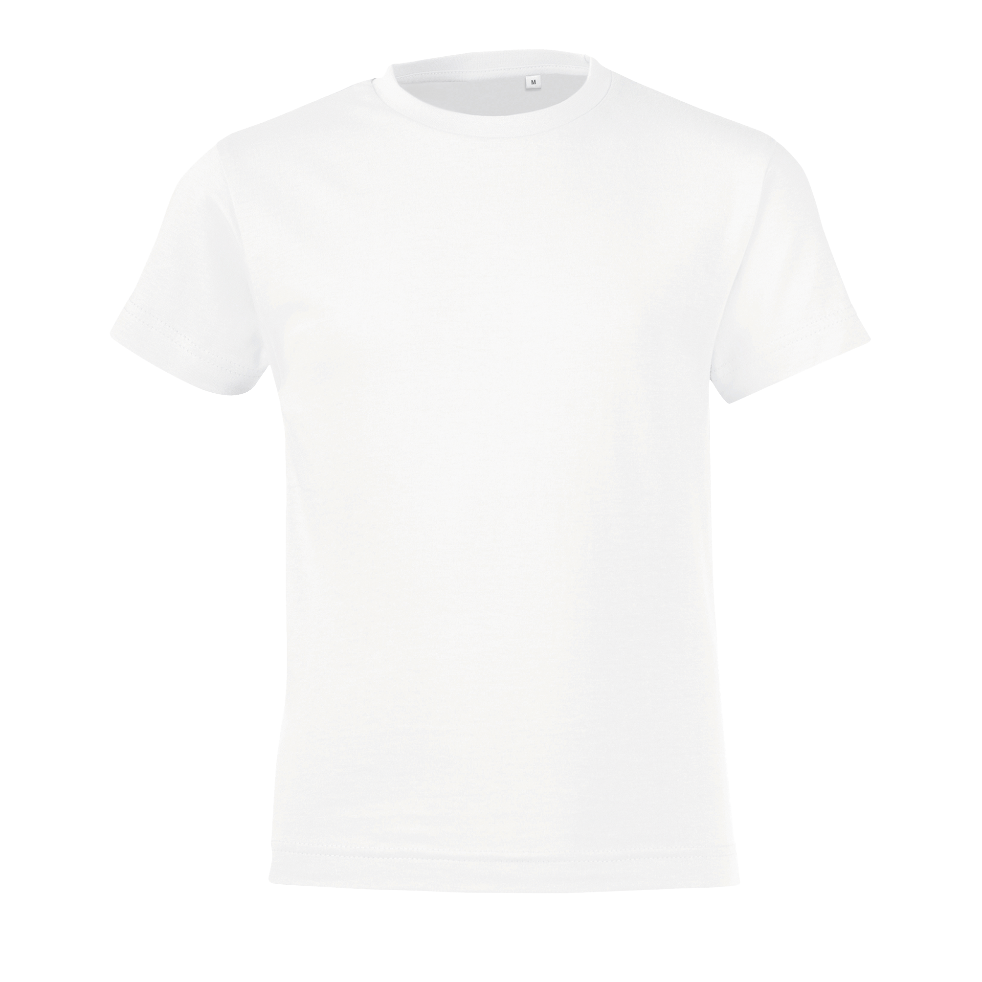 TEE-SHIRT ENFANT COL ROND REGENT FIT KIDS Blanc Blanc