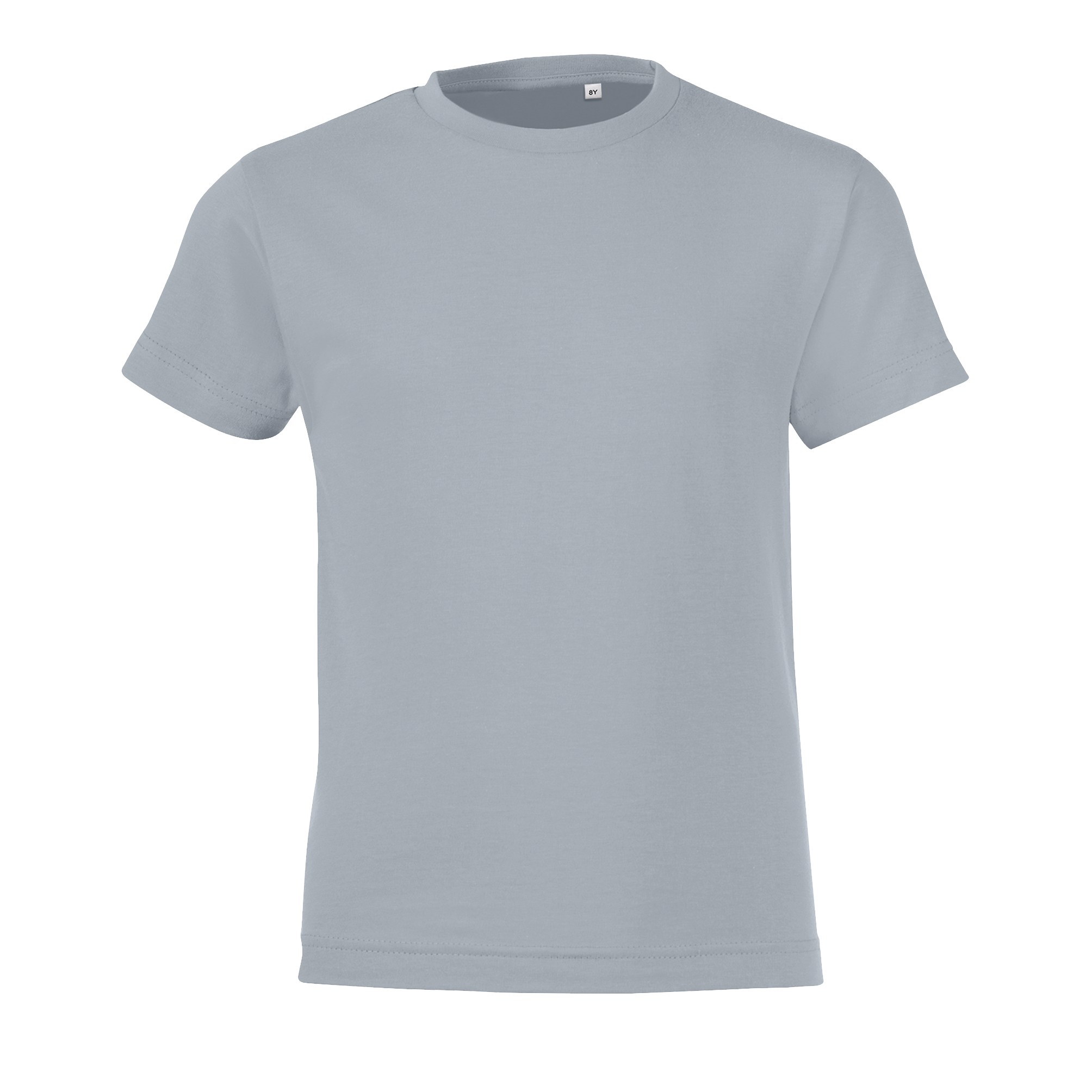 TEE-SHIRT ENFANT COL ROND REGENT FIT KIDS GRIS PUR