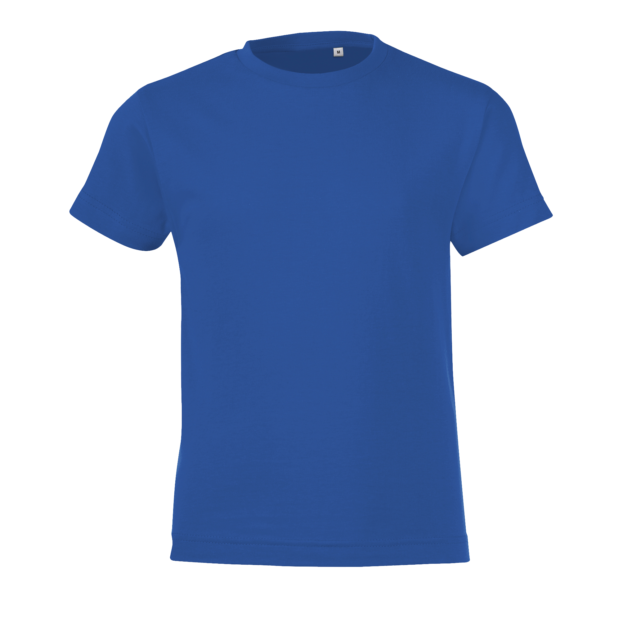 TEE-SHIRT ENFANT COL ROND REGENT FIT KIDS Royal Bleu           