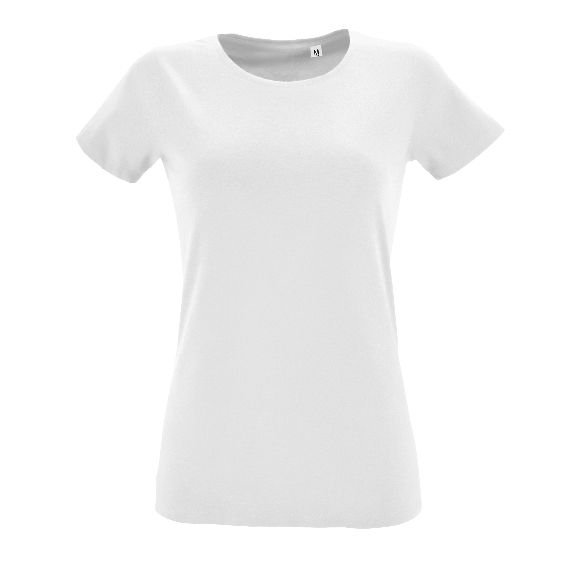 TEESHIRT REGENT FIT FEMME BLANC, à personnaliser avec le logo de votre club. TEESHIRT REGENT FIT FEMME BLANC