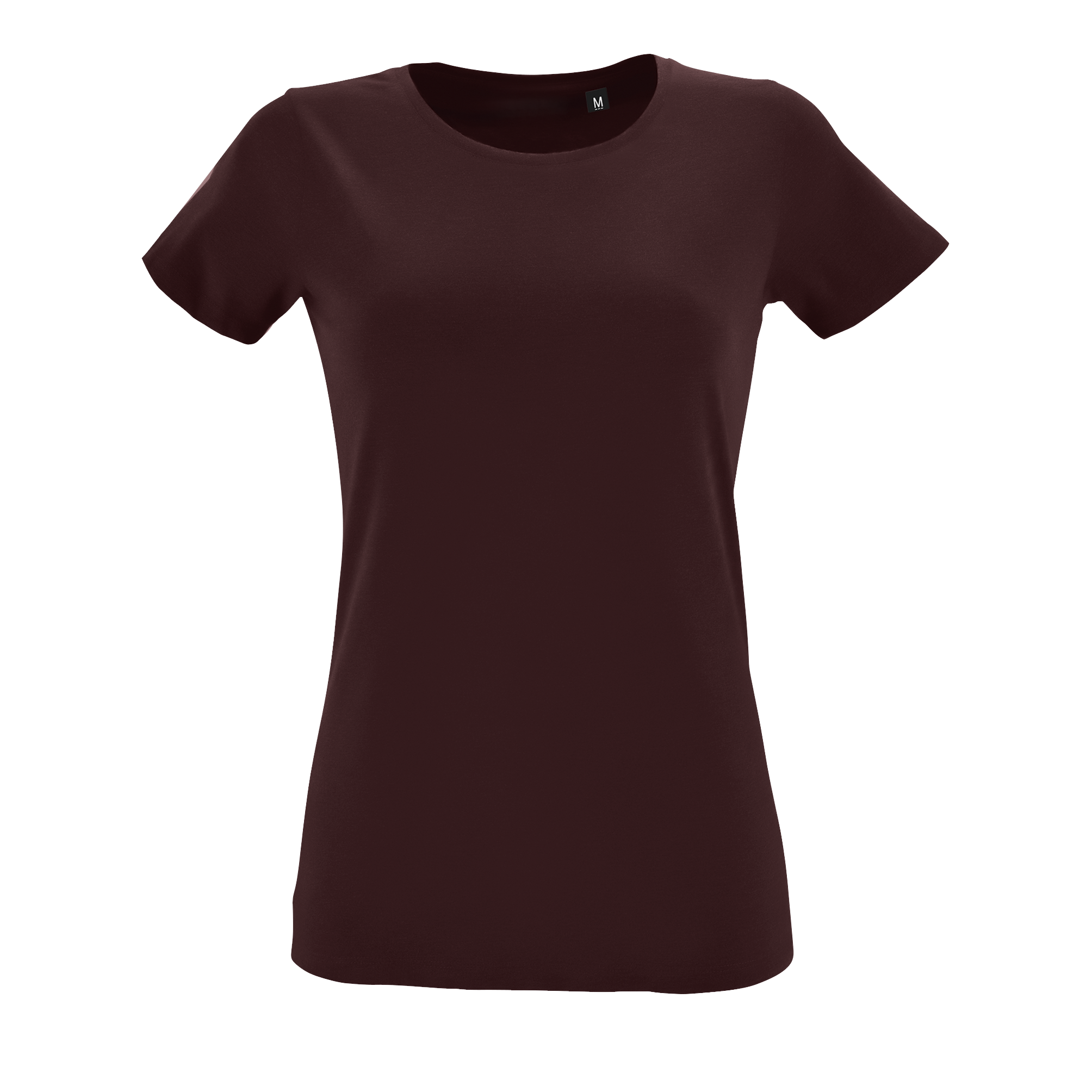 TEESHIRT REGENT FIT FEMME OXBLOOD