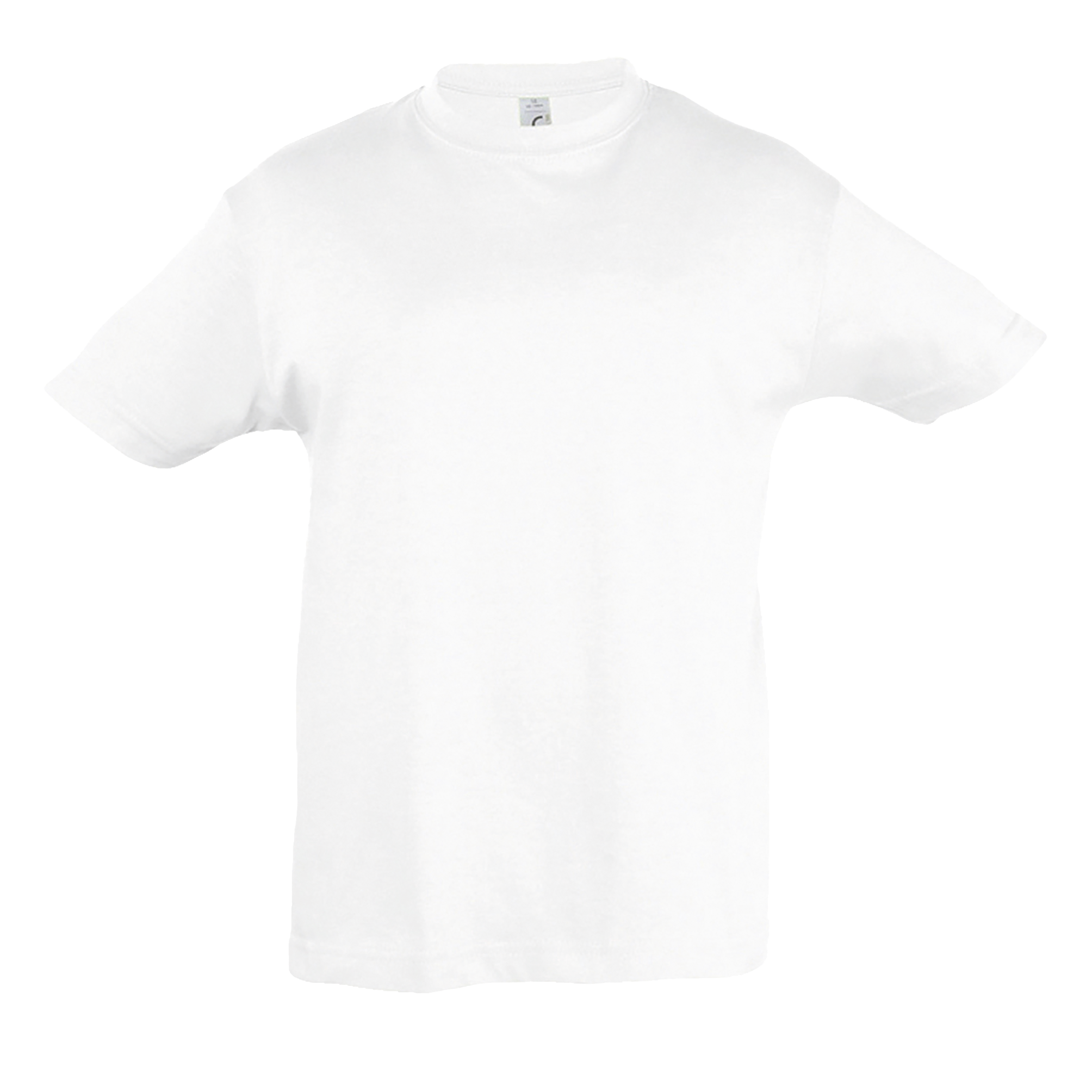 TEE-SHIRT ENFANT COL ROND REGENT KIDS Blanc Blanc