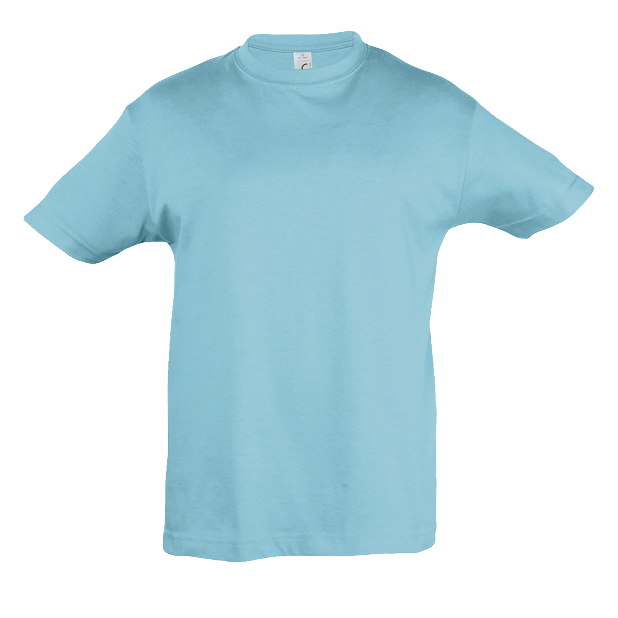 TEE-SHIRT ENFANT COL ROND REGENT KIDS Bleu atoll Bleu           