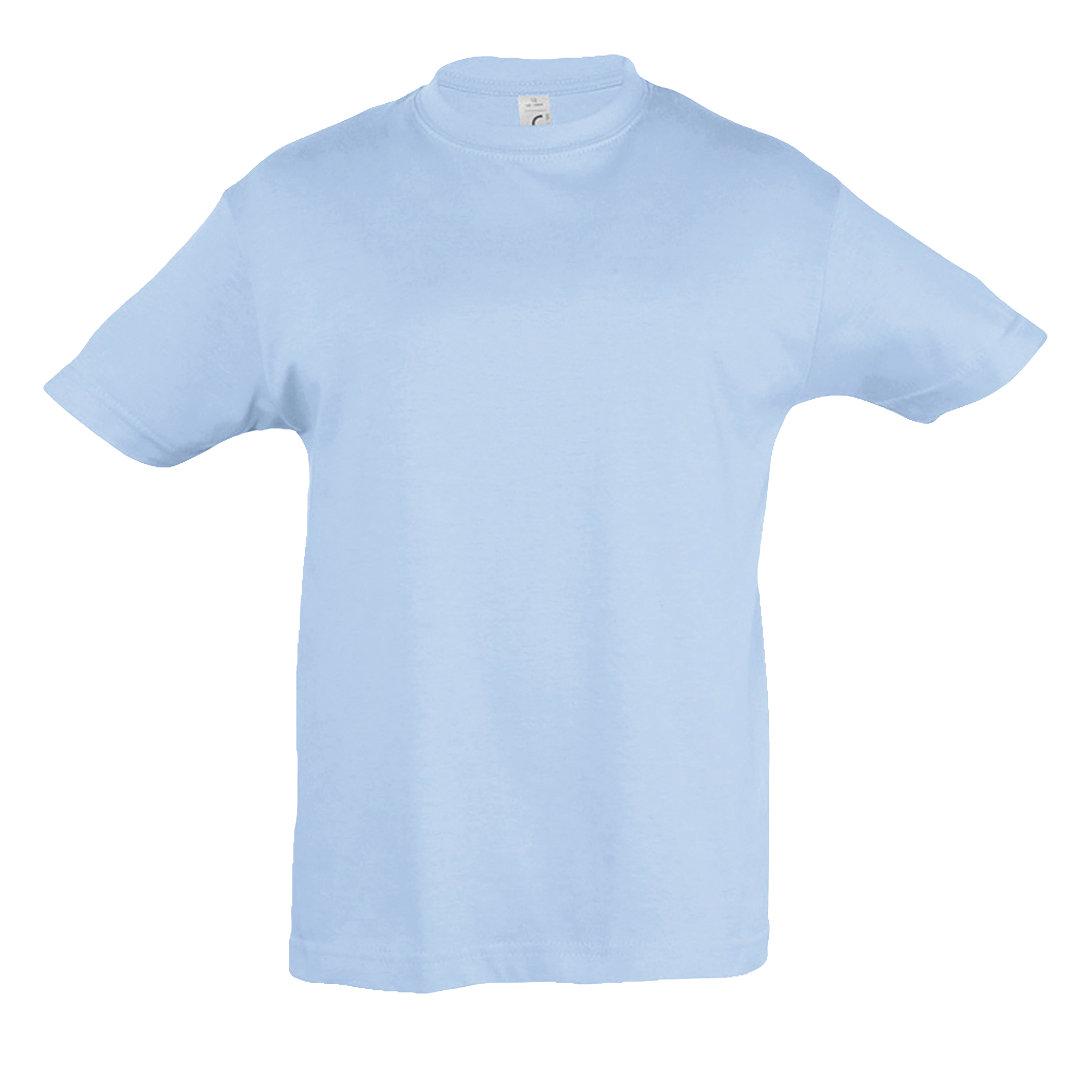 TEE-SHIRT ENFANT COL ROND REGENT KIDS Ciel Bleu           
