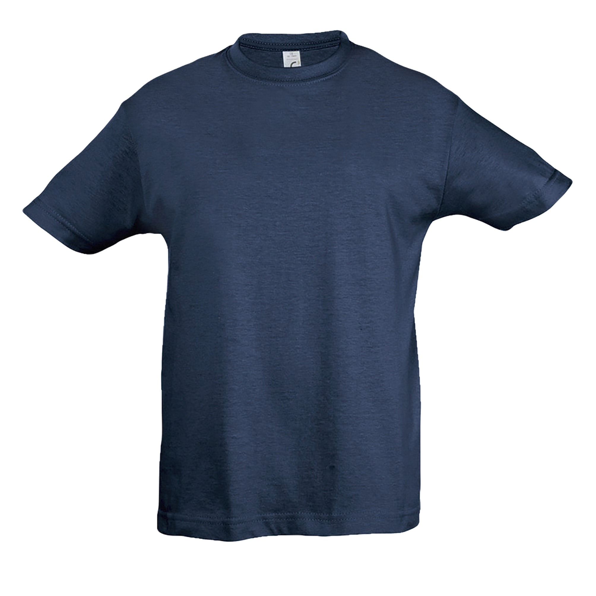 TEE-SHIRT ENFANT COL ROND REGENT KIDS Denim Bleu , à personnaliser avec le logo de votre club. TEE-SHIRT ENFANT COL ROND REGENT KIDS Denim Bleu