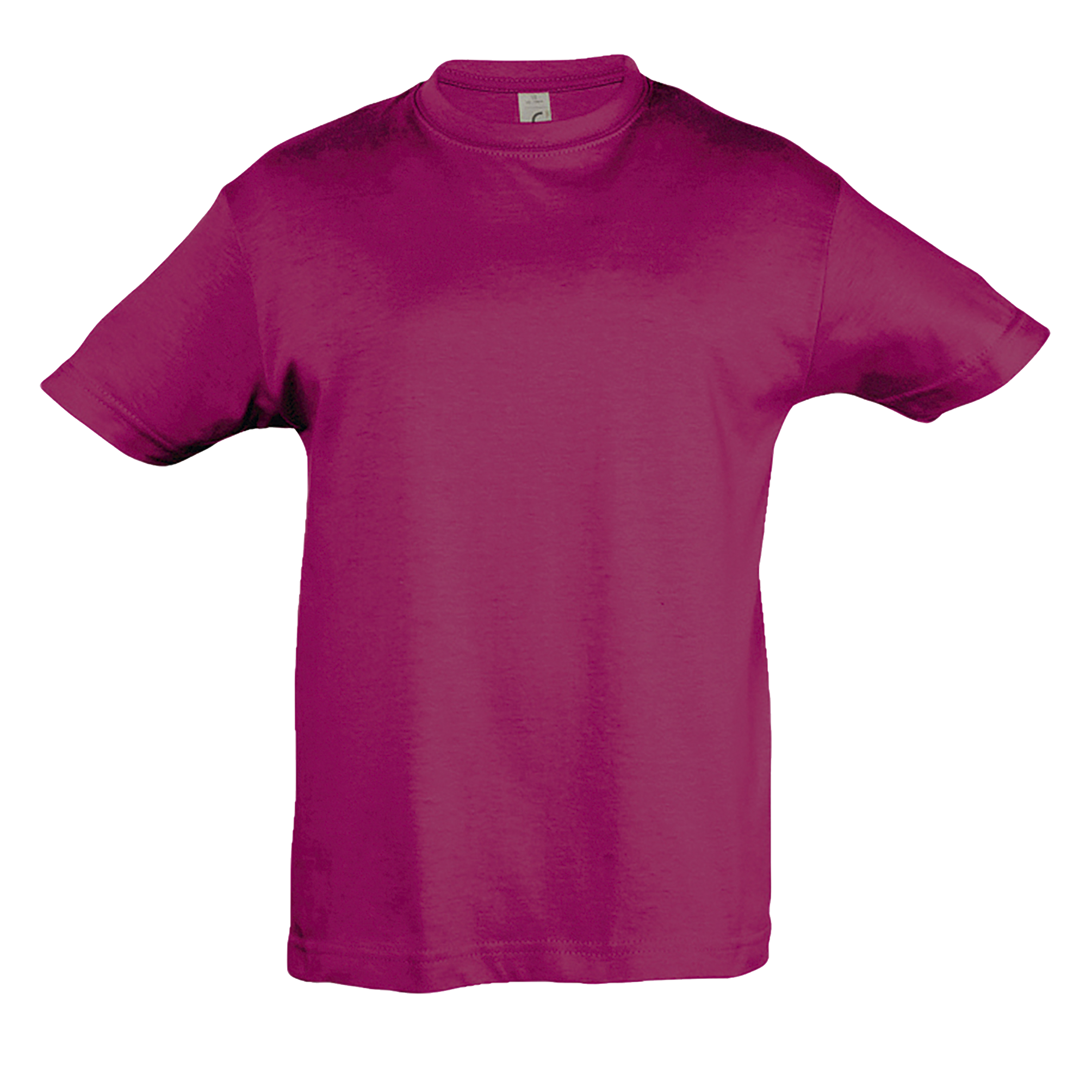 TEE-SHIRT ENFANT COL ROND REGENT KIDS Fuchsia Rose           