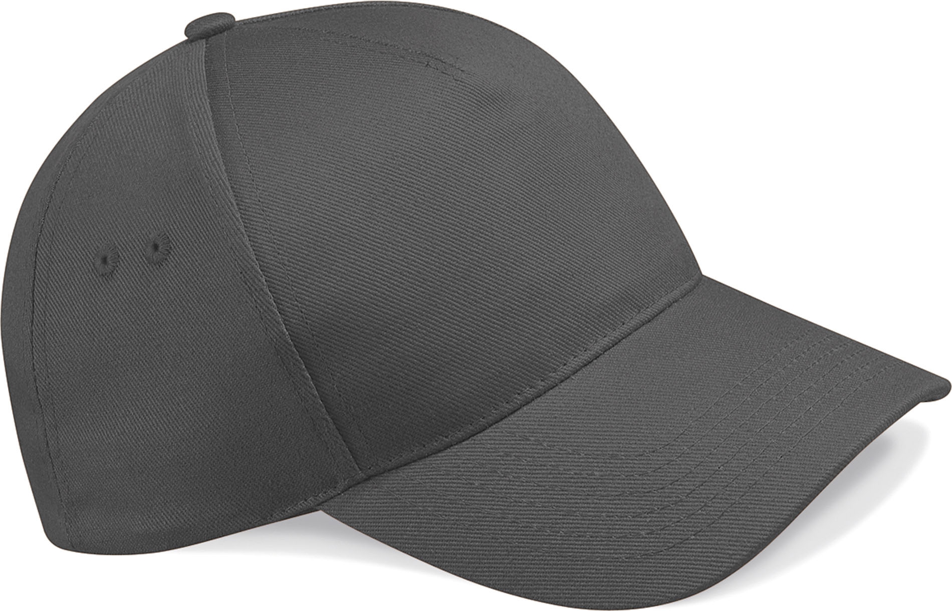 Casquette 5 panneaux Ultimate Graphite Grey Gris, à personnaliser avec le logo de votre club. Casquette 5 panneaux Ultimate Graphite Grey Gris