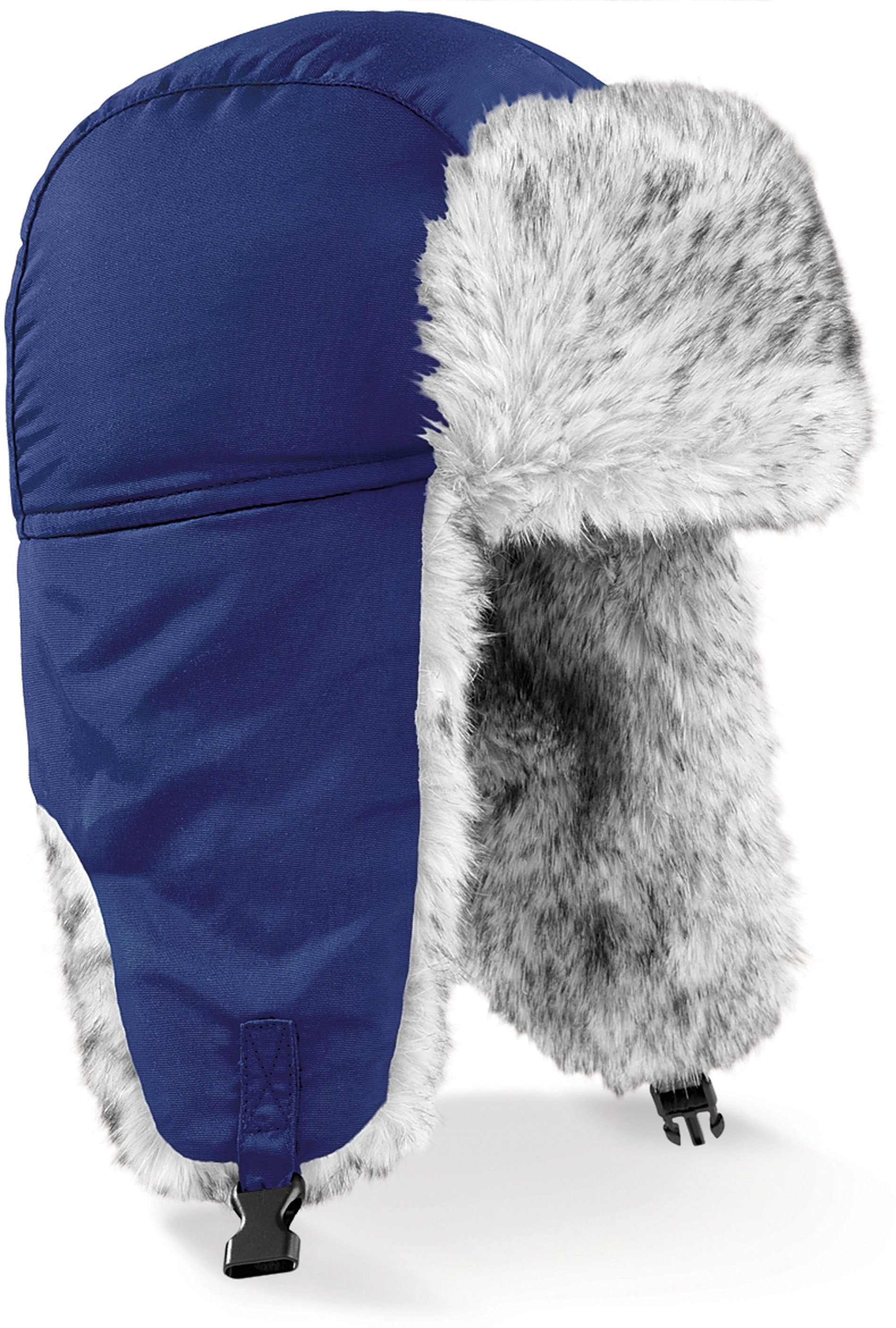 Chapka sherpa Navy Bleu, à personnaliser avec le logo de votre club. Chapka sherpa Navy Bleu