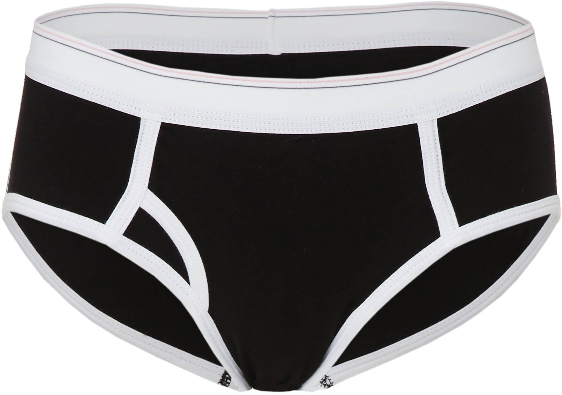 BOYFRIEND BOXER_Boxer femme Black / White Noir, à personnaliser avec le logo de votre club. BOYFRIEND BOXER_Boxer femme Black / White Noir