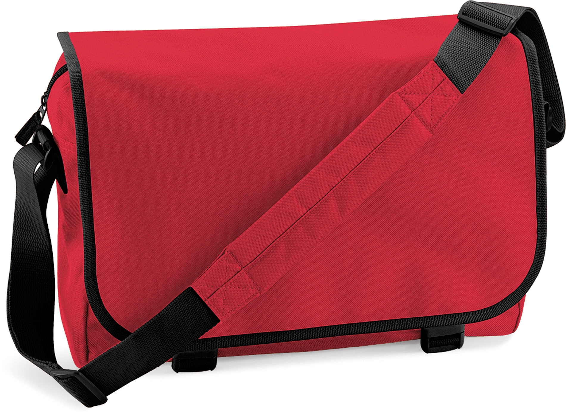 Sac messager Classic Red Rouge, à personnaliser avec le logo de votre club. Sac messager Classic Red Rouge