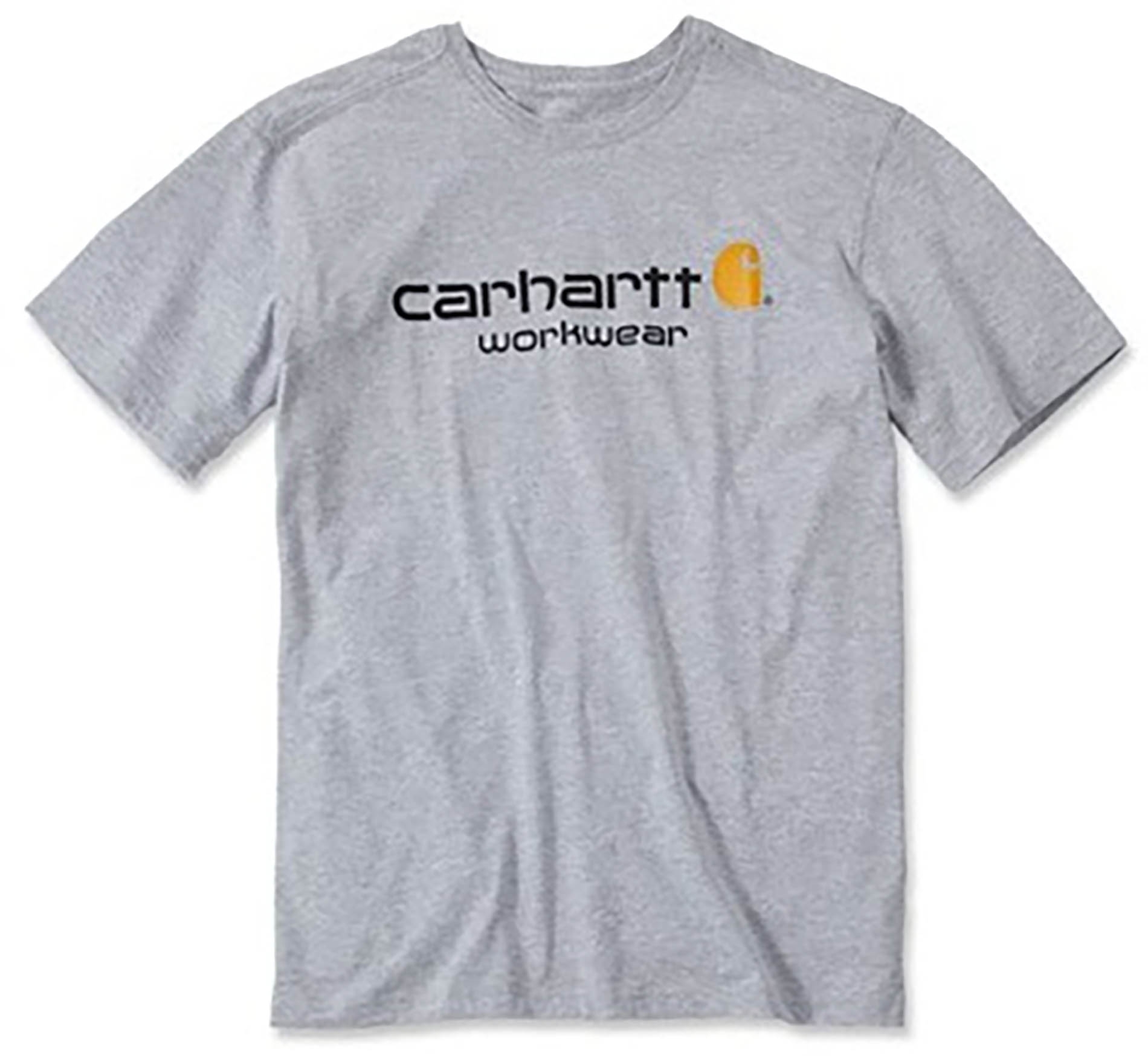 Core Logo T-shirt T-shirt logo Carhartt® Workwear Gris Heather Grey, à personnaliser avec le logo de votre club. Core Logo T-shirt T-shirt logo Carhartt® Workwear Gris Heather Grey