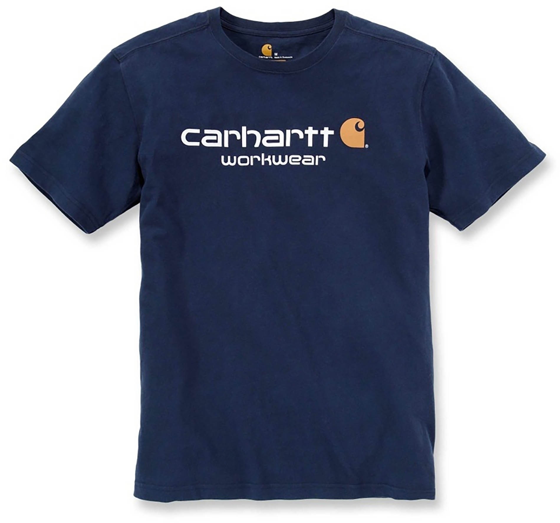 Core Logo T-shirt T-shirt logo Carhartt® Workwear Bleu Navy, à personnaliser avec le logo de votre club. Core Logo T-shirt T-shirt logo Carhartt® Workwear Bleu Navy