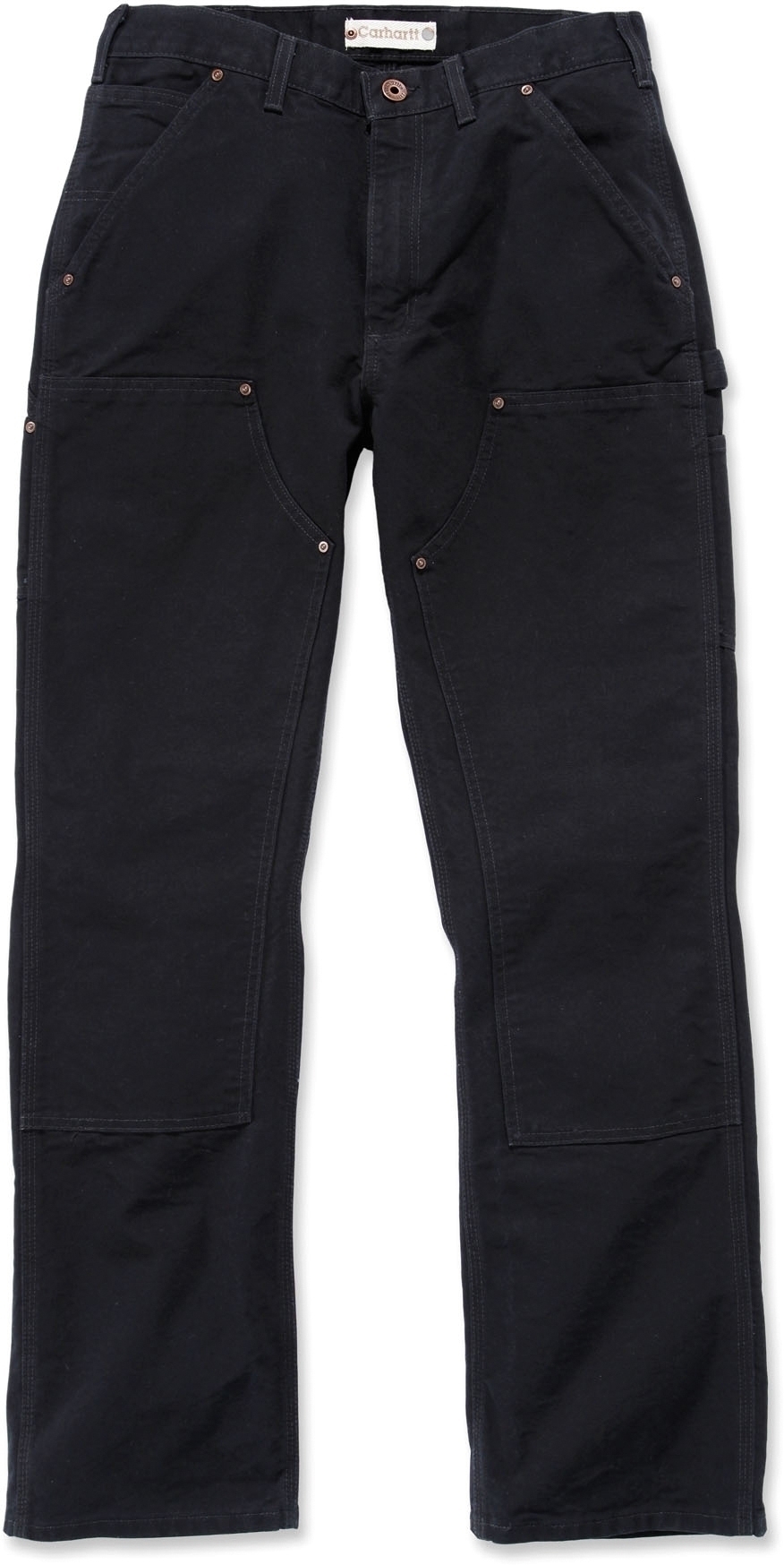 PANTALON WASHED DUCK DUNGAREE Black Noir, à personnaliser avec le logo de votre club. PANTALON WASHED DUCK DUNGAREE Black Noir
