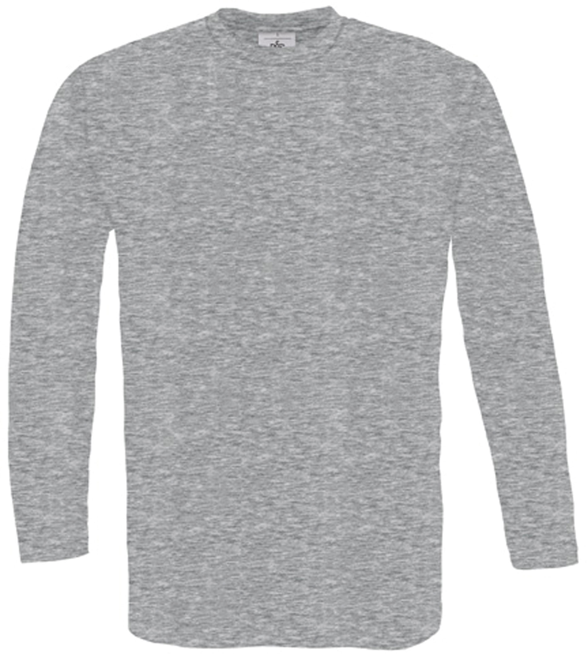 T-SHIRT MANCHES LONGUES EXACT150 Sport Grey Gris, à personnaliser avec le logo de votre club. T-SHIRT MANCHES LONGUES EXACT150 Sport Grey Gris