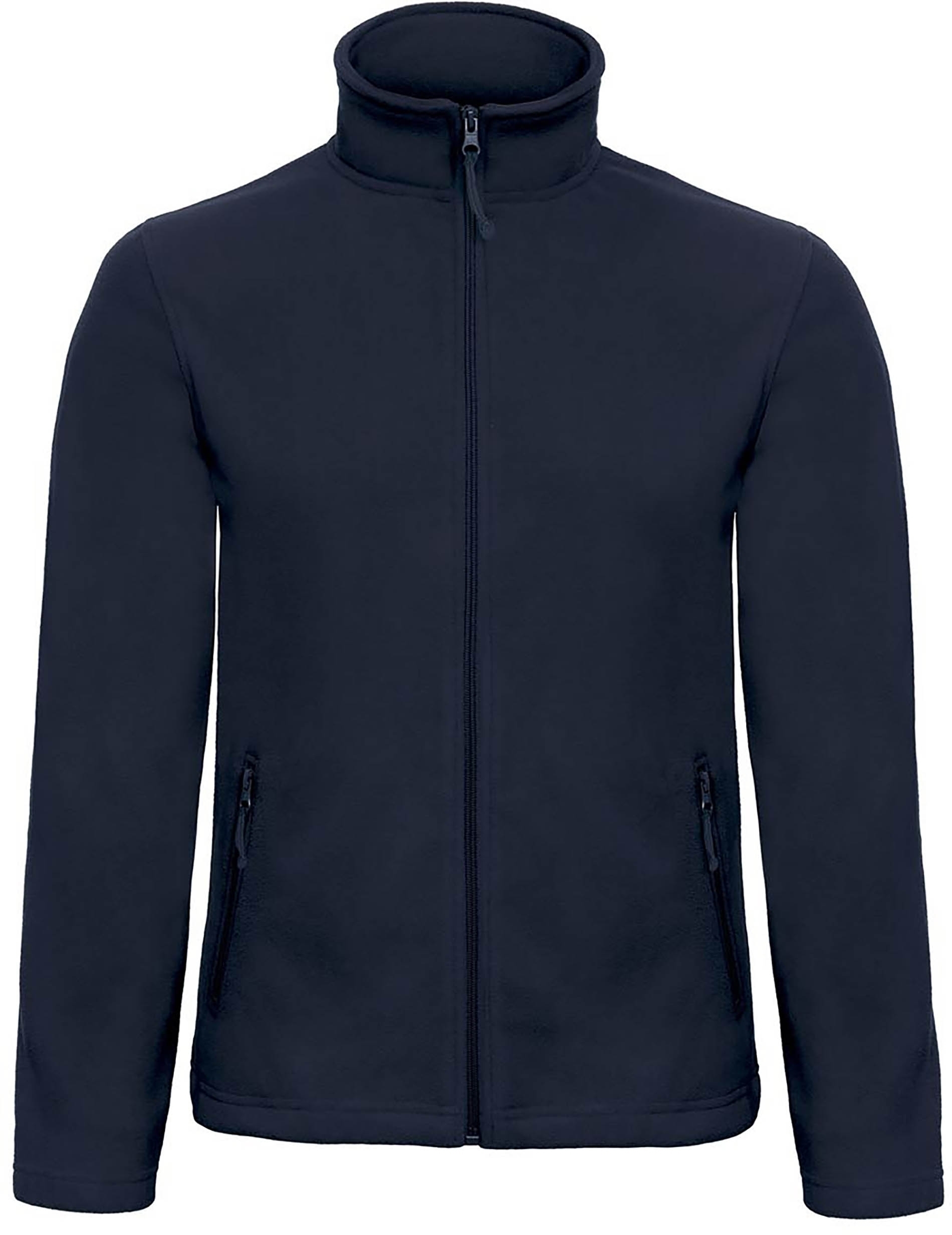 Veste polaire Homme ID.501 Navy Bleu, à personnaliser avec le logo de votre club. Veste polaire Homme ID.501 Navy Bleu