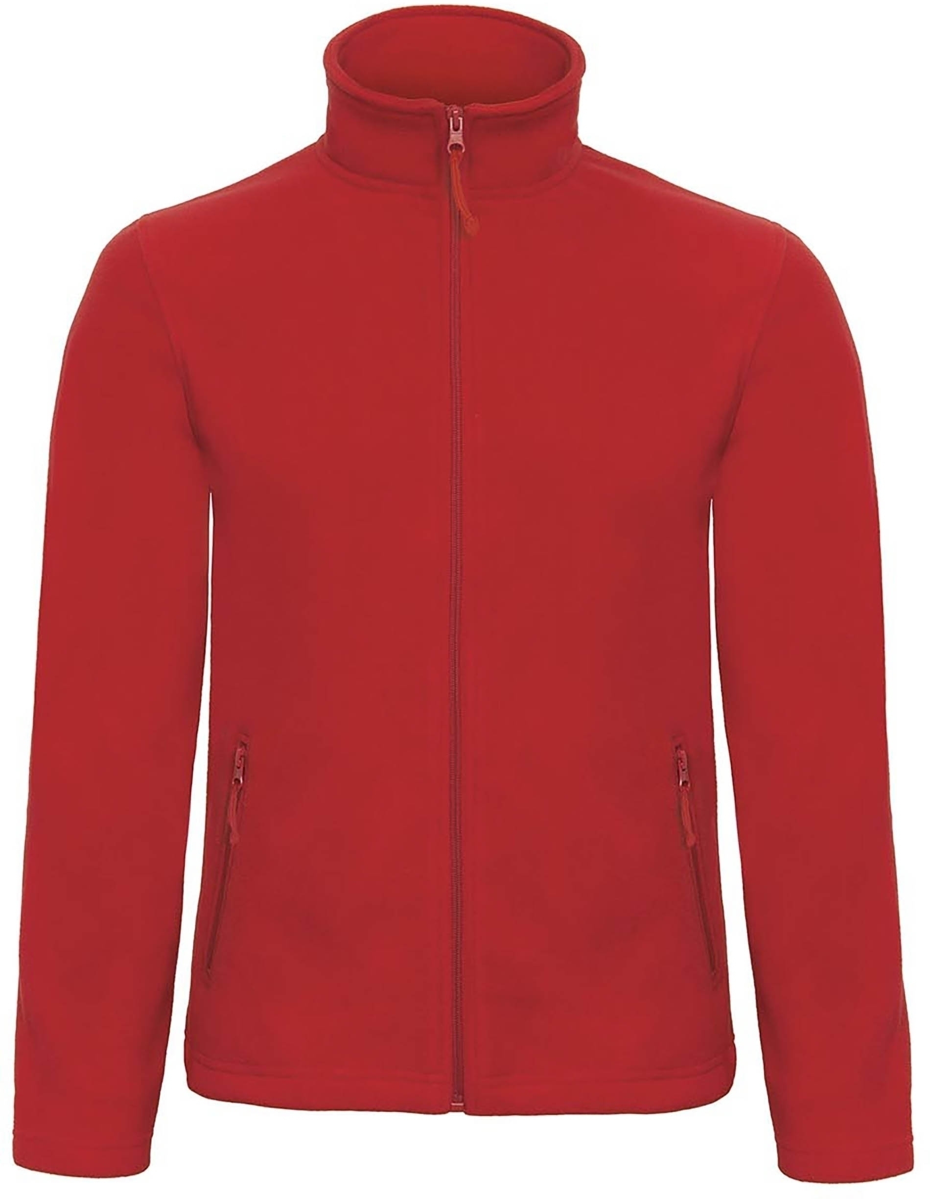 Veste polaire Homme ID.501 Red Rouge, à personnaliser avec le logo de votre club. Veste polaire Homme ID.501 Red Rouge