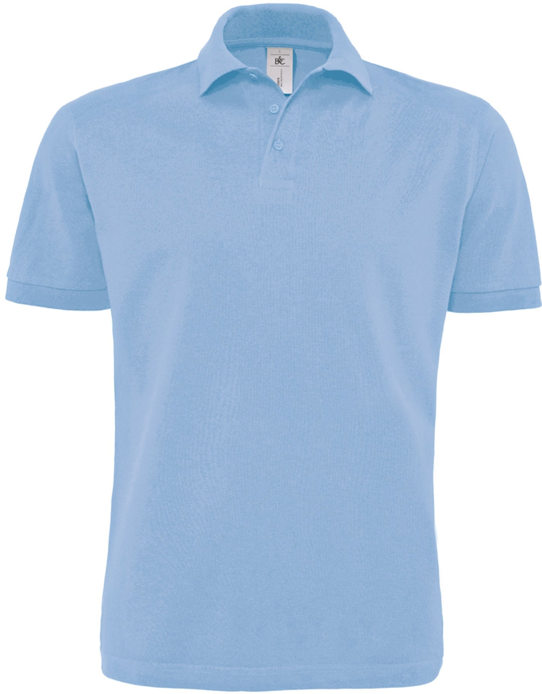 Polo homme piqué lourd HEAVYMILL Sky Blue Bleu, à personnaliser avec le logo de votre club. Polo homme piqué lourd HEAVYMILL Sky Blue Bleu