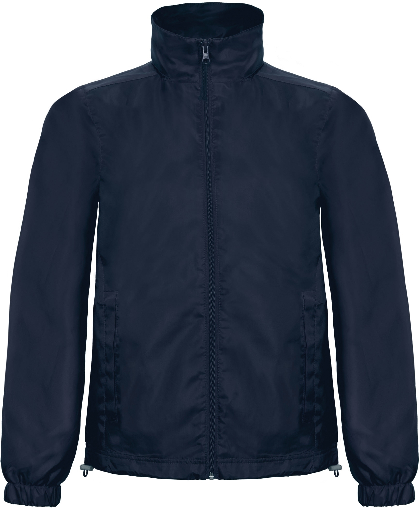 B&C ID.601 COUPE-VENT DOUBLé Navy Bleu, à personnaliser avec le logo de votre club. B&C ID.601 COUPE-VENT DOUBLé Navy Bleu