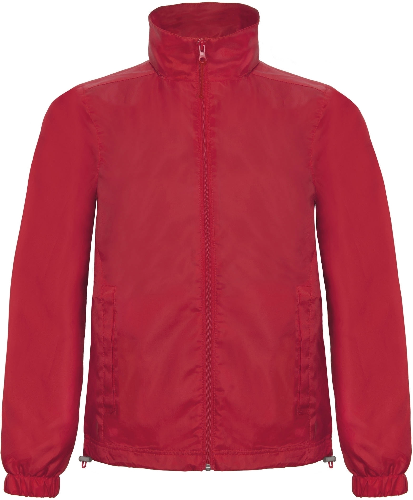 B&C ID.601 COUPE-VENT DOUBLé Red Rouge, à personnaliser avec le logo de votre club. B&C ID.601 COUPE-VENT DOUBLé Red Rouge