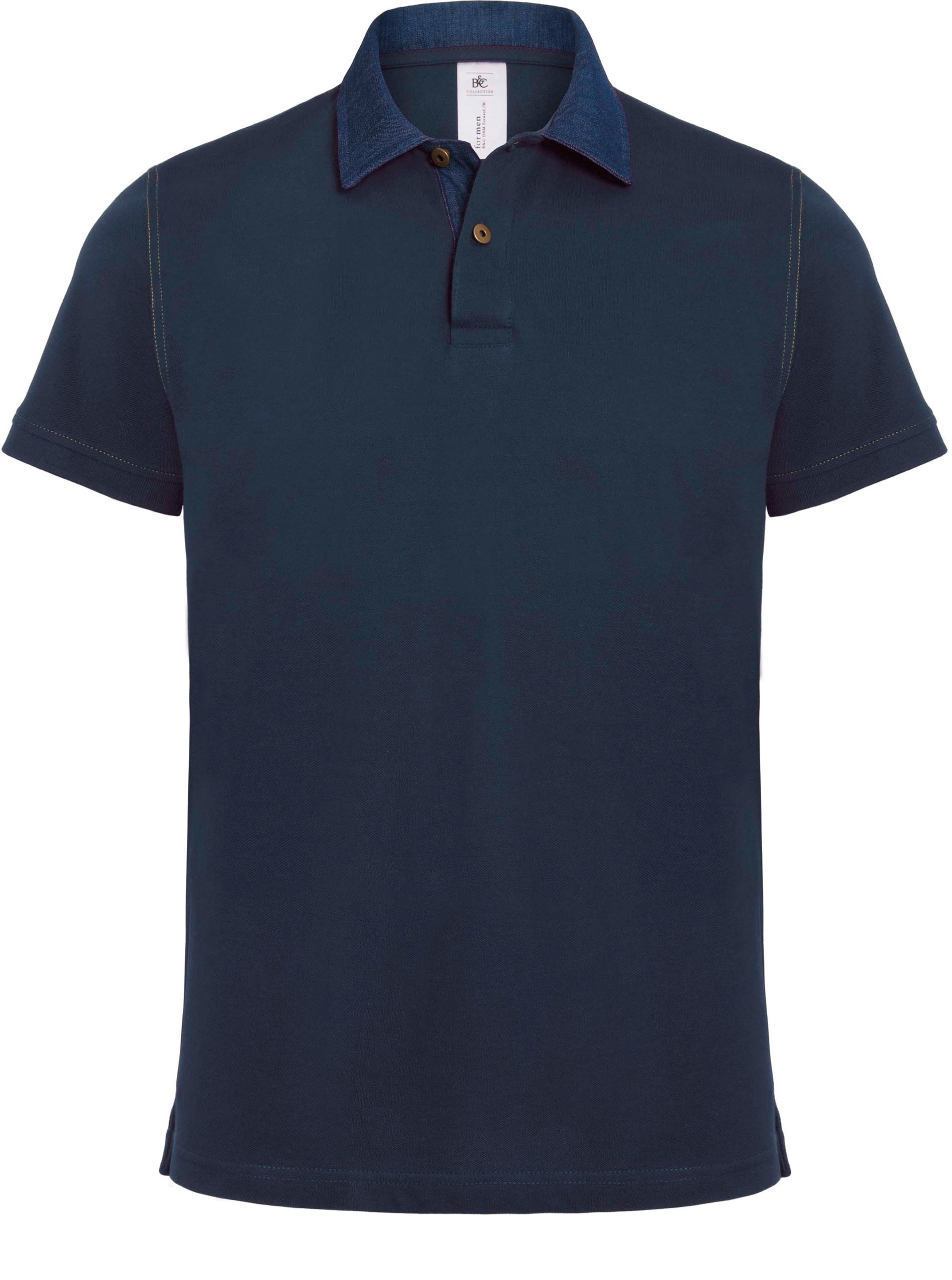 POLO HOMME DNM FORWARD Denim / Navy Bleu, à personnaliser avec le logo de votre club. POLO HOMME DNM FORWARD Denim / Navy Bleu