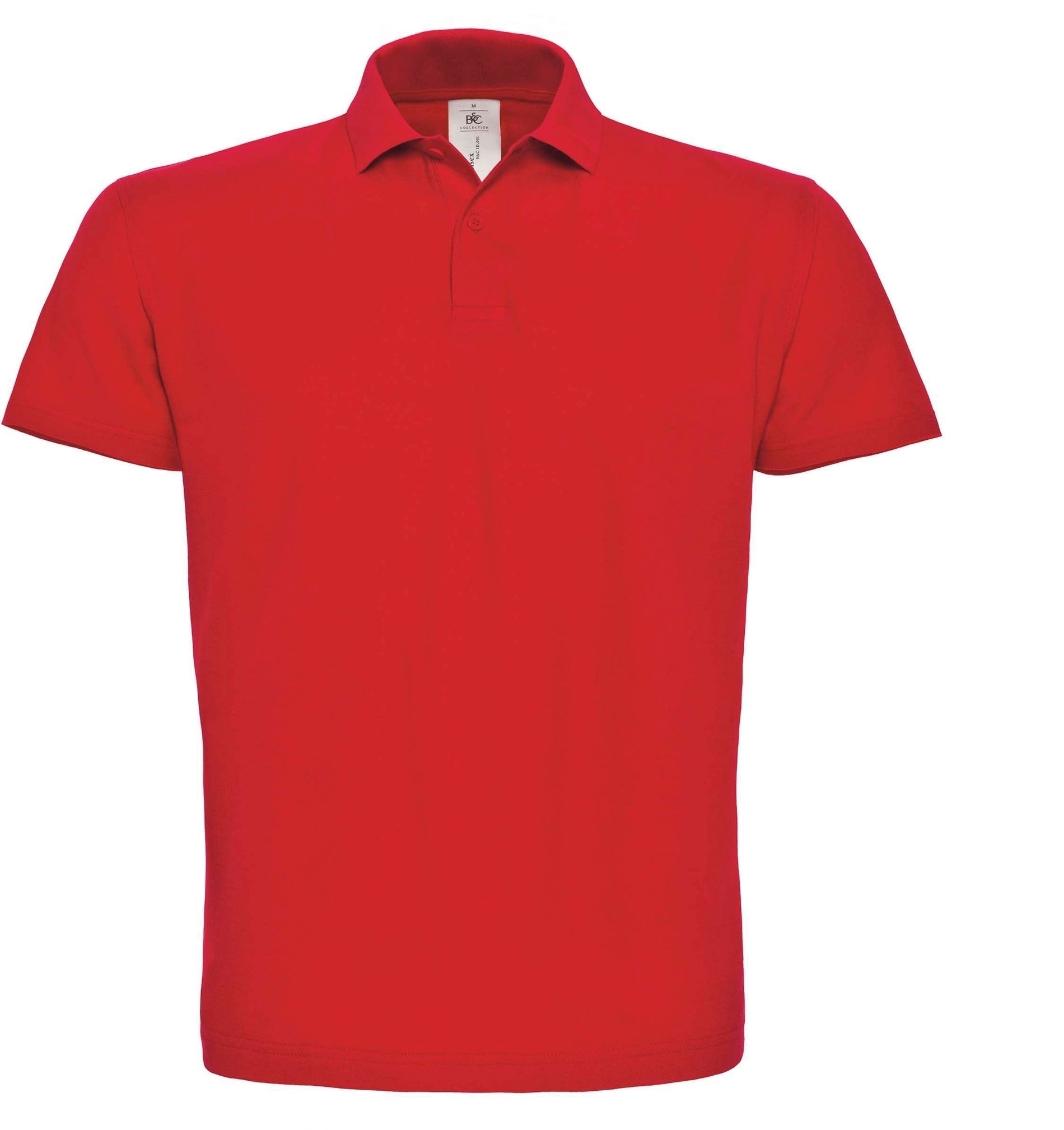 Polo piqué ID.001 Homme Red Rouge, à personnaliser avec le logo de votre club. Polo piqué ID.001 Homme Red Rouge