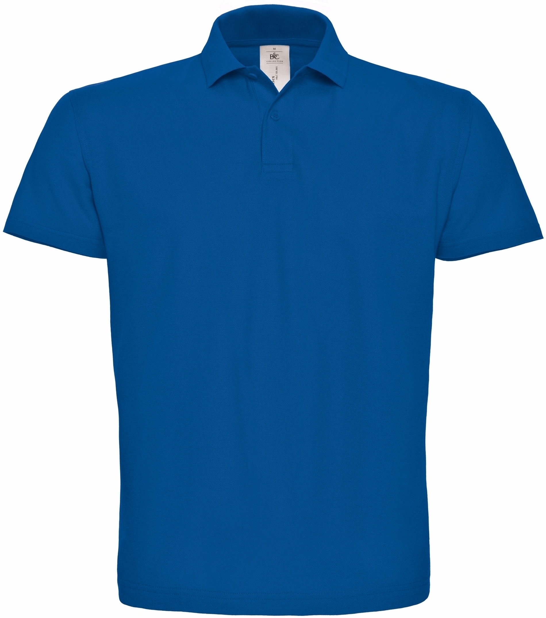 Polo piqué ID.001 Homme Royal Blue Bleu, à personnaliser avec le logo de votre club. Polo piqué ID.001 Homme Royal Blue Bleu