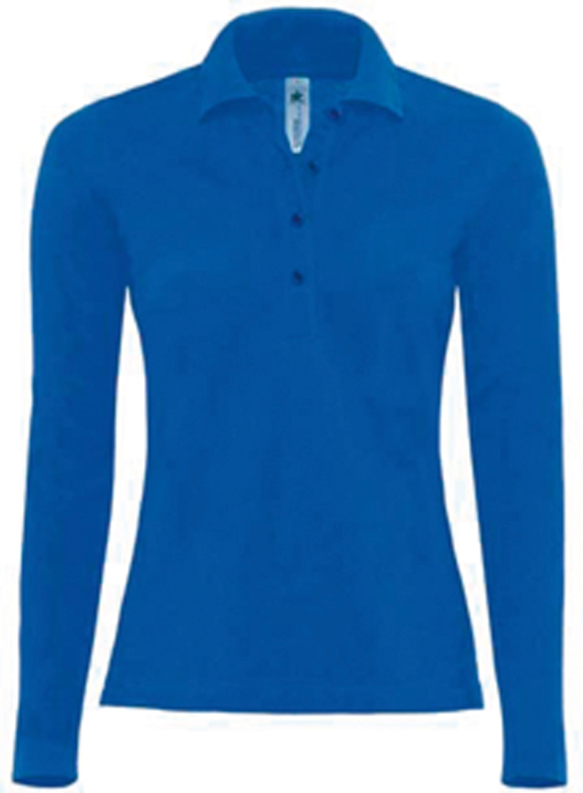 POLO FEMME SAFRAN MANCHES LONGUES Royal Blue Bleu, à personnaliser avec le logo de votre club. POLO FEMME SAFRAN MANCHES LONGUES Royal Blue Bleu