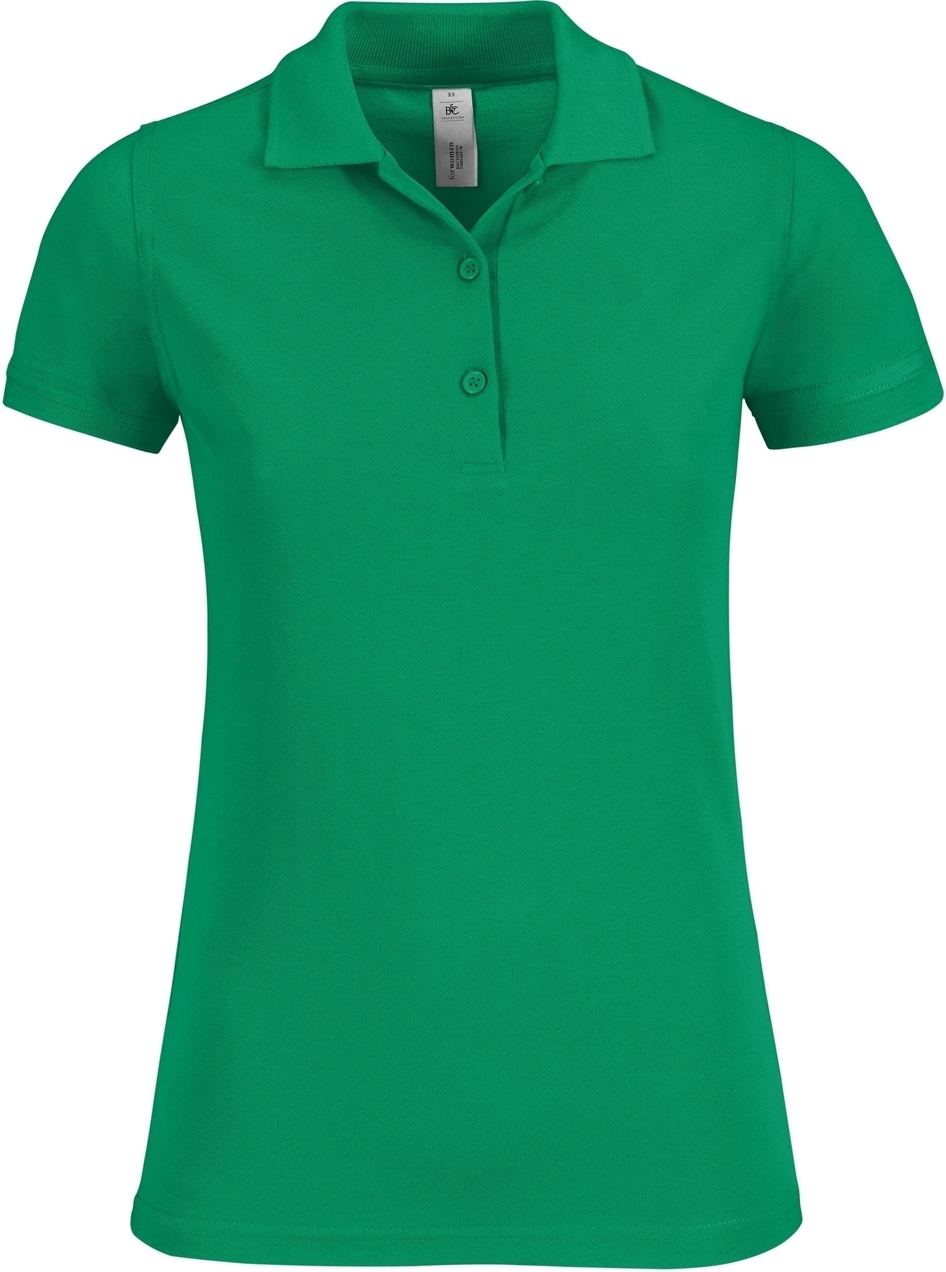 Polo femme Safran Timeless Kelly Green Vert, à personnaliser avec le logo de votre club. Polo femme Safran Timeless Kelly Green Vert