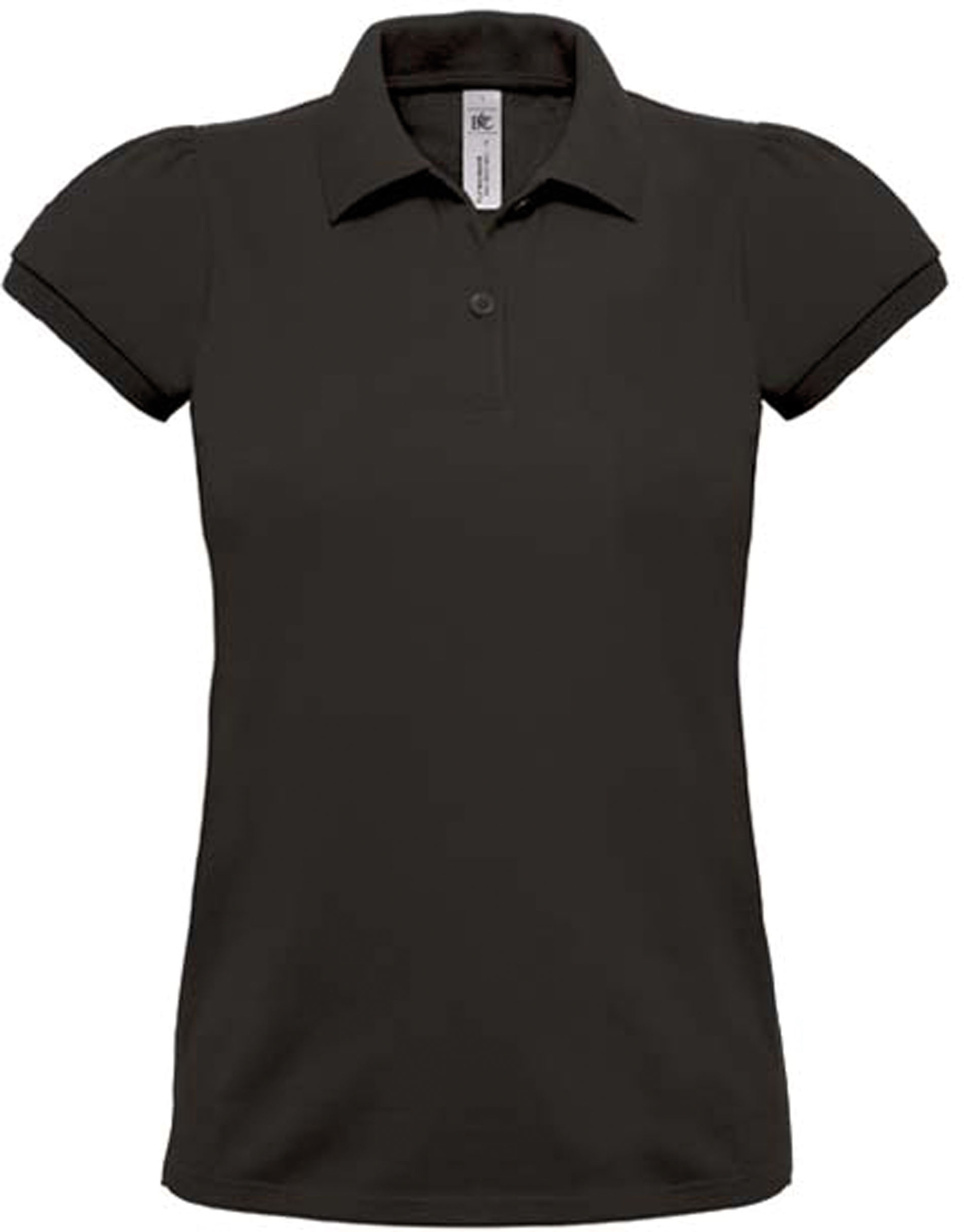 POLO FEMME HEAVYMILL Black Noir, à personnaliser avec le logo de votre club. POLO FEMME HEAVYMILL Black Noir