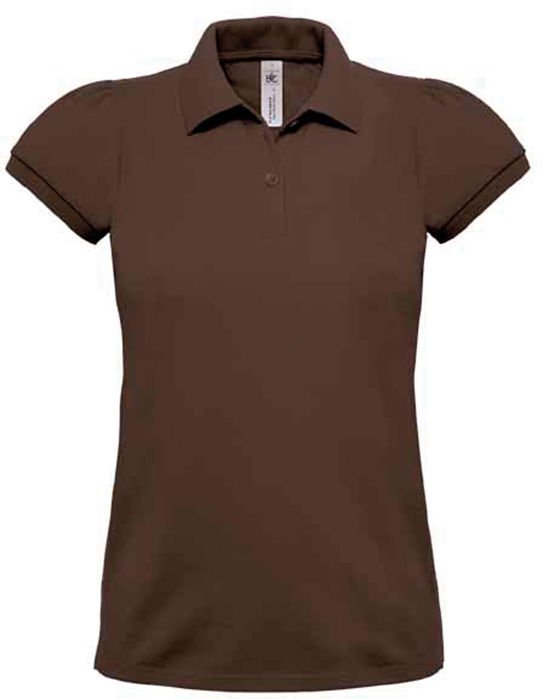 POLO FEMME HEAVYMILL Marron Brown, à personnaliser avec le logo de votre club. POLO FEMME HEAVYMILL Marron Brown