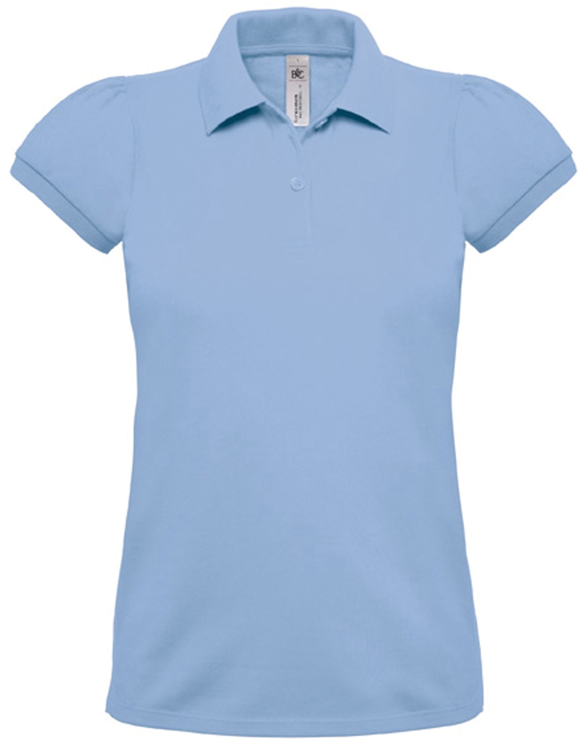 POLO FEMME HEAVYMILL Sky Blue Bleu, à personnaliser avec le logo de votre club. POLO FEMME HEAVYMILL Sky Blue Bleu