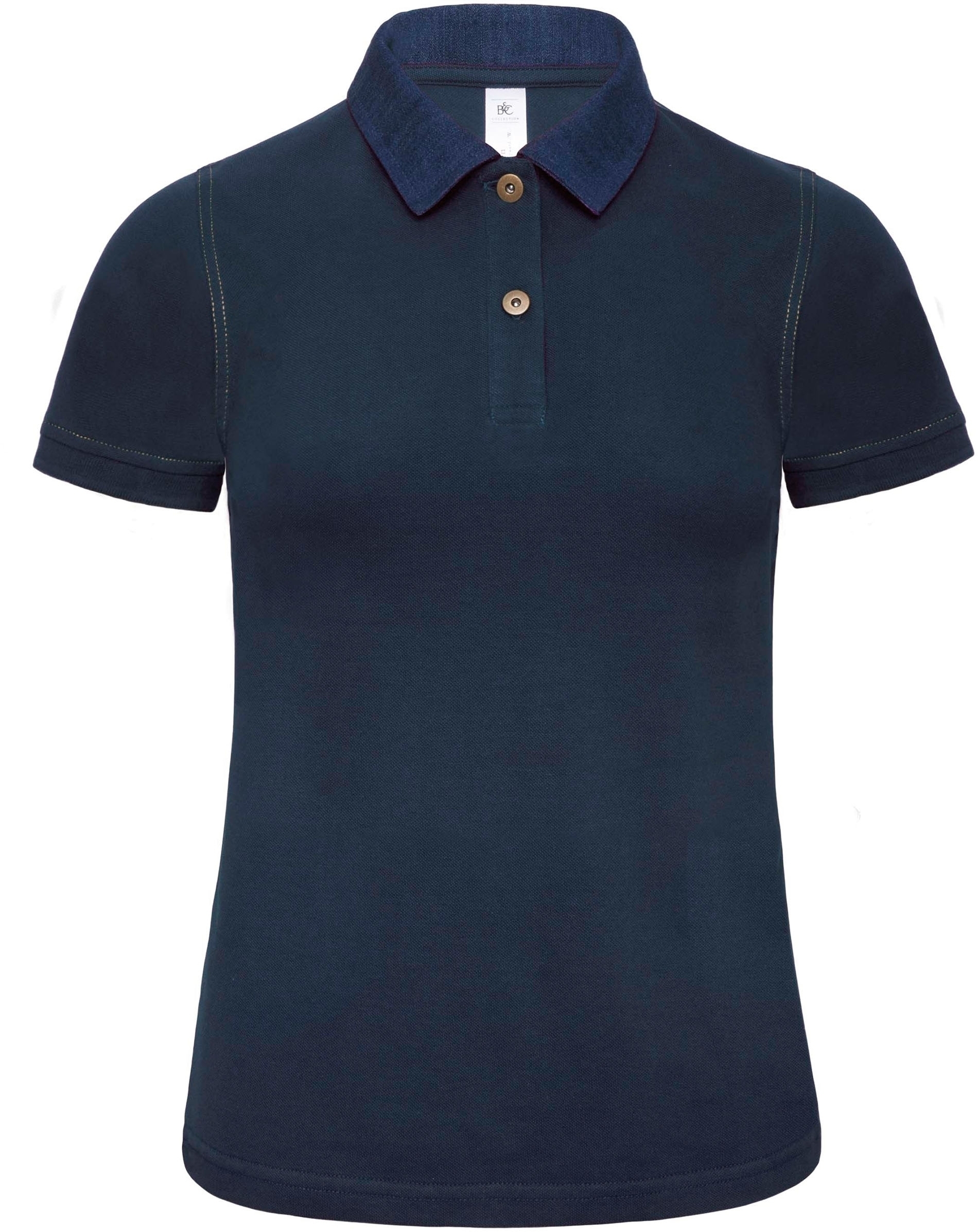 POLO FEMME DNM FORWARD Denim / Navy Bleu, à personnaliser avec le logo de votre club. POLO FEMME DNM FORWARD Denim / Navy Bleu